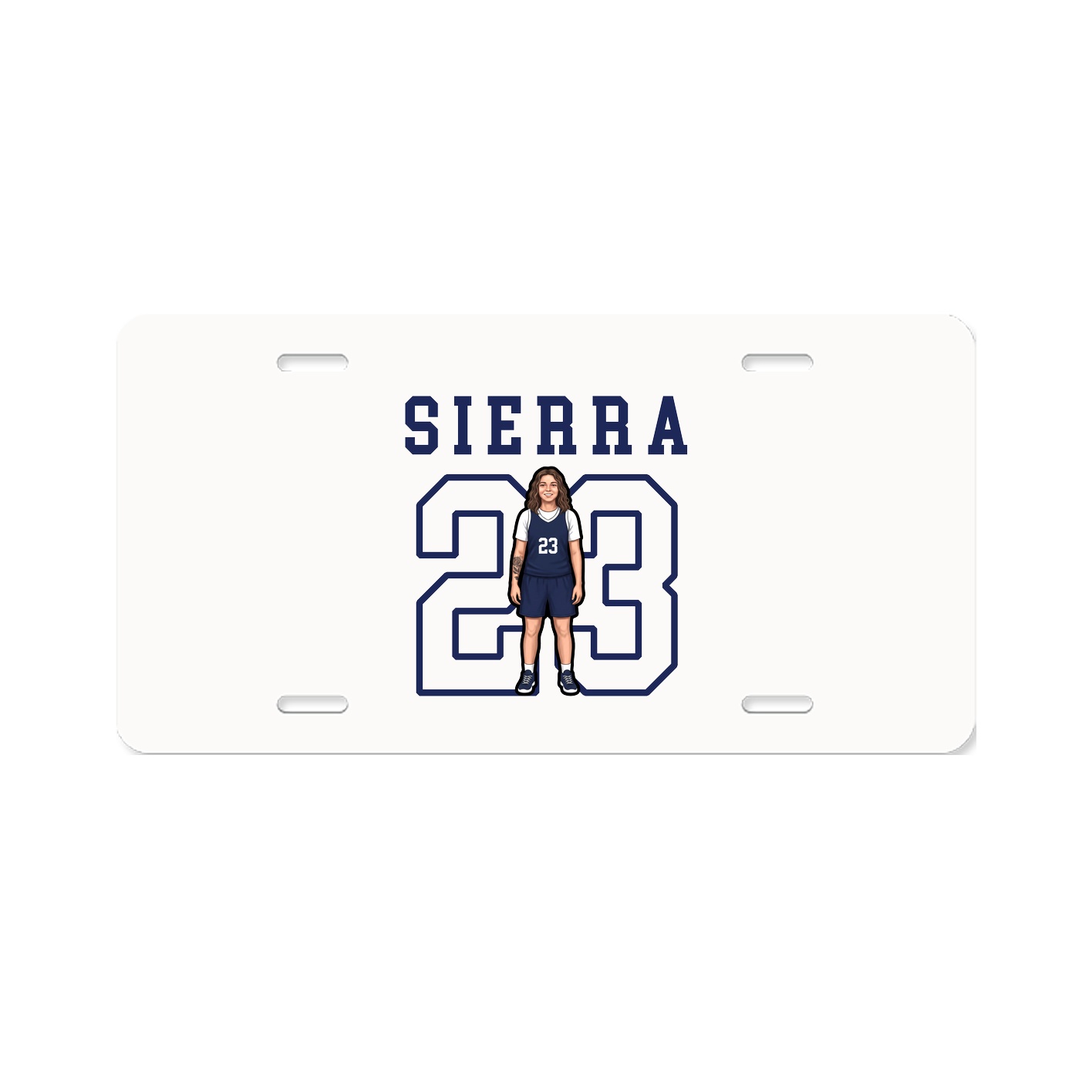 License Plate — Shirsey in Classic