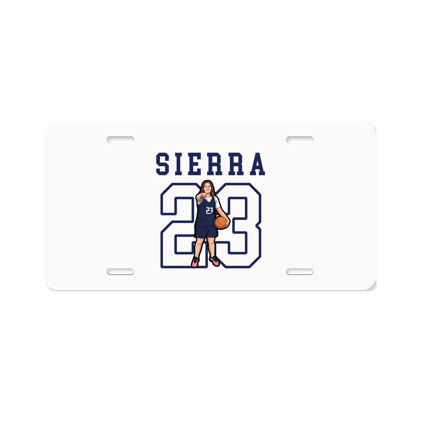 License Plate — Shirsey in Classic