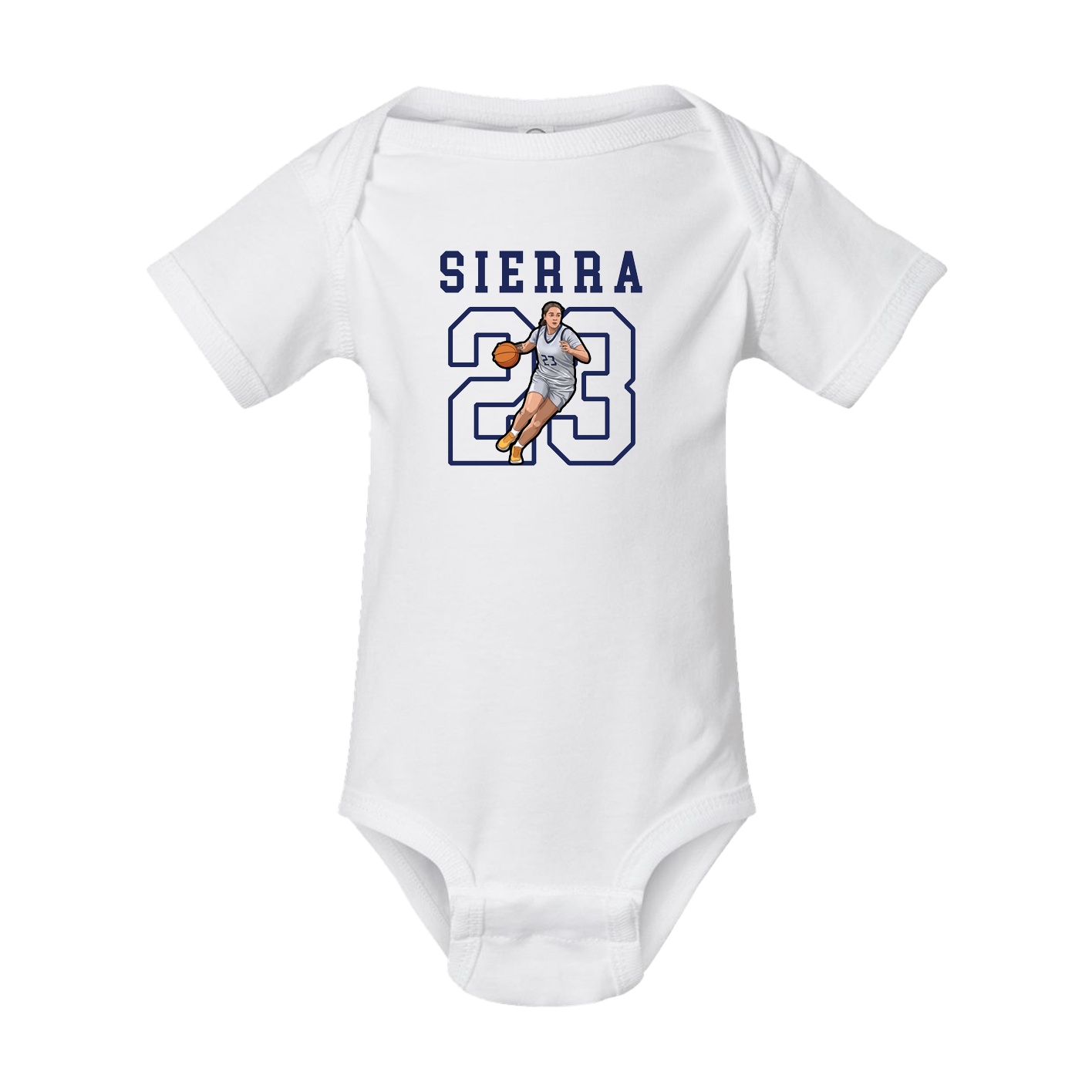 Baby Onesie — Shirsey in White