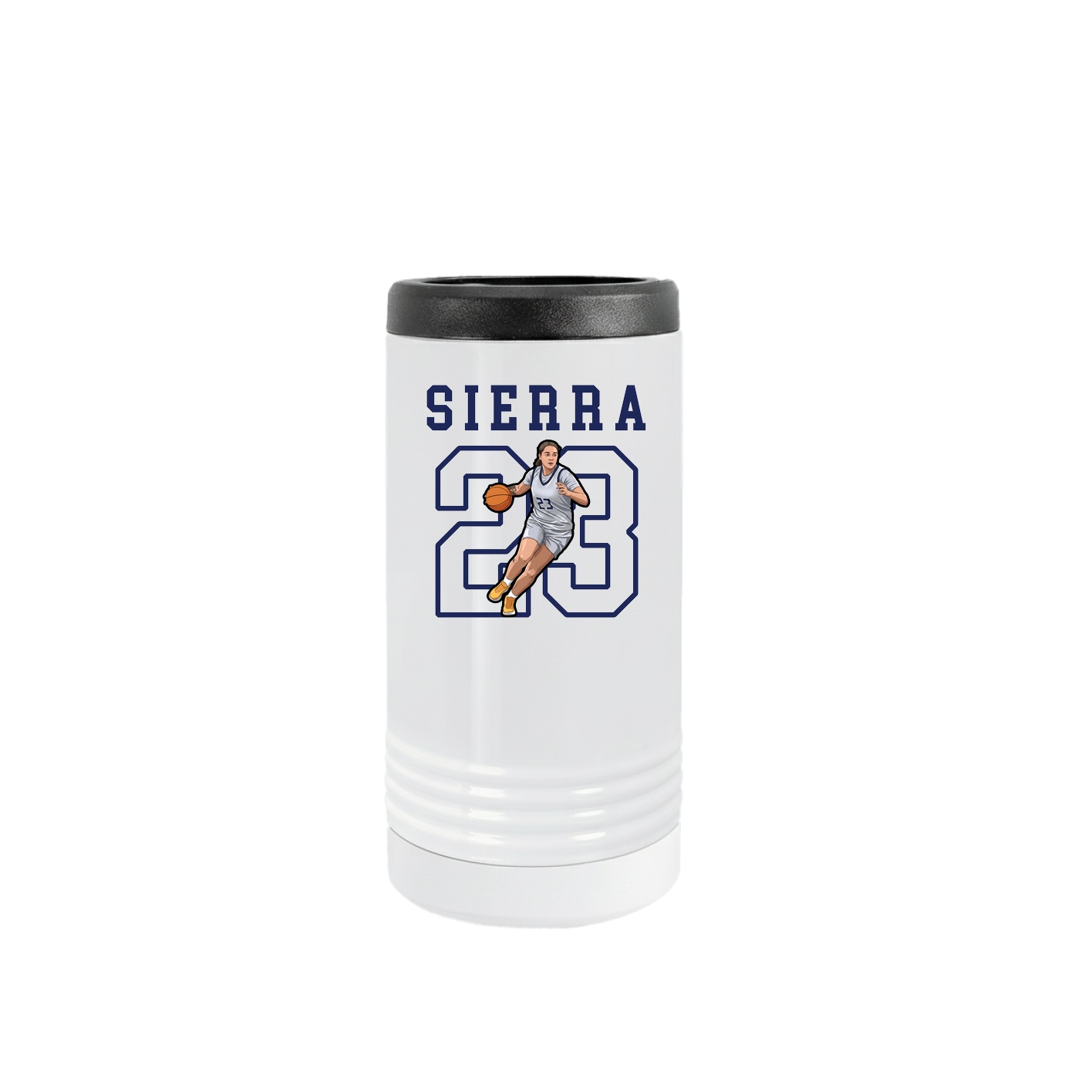 Slim Beverage Holder — Shirsey in White