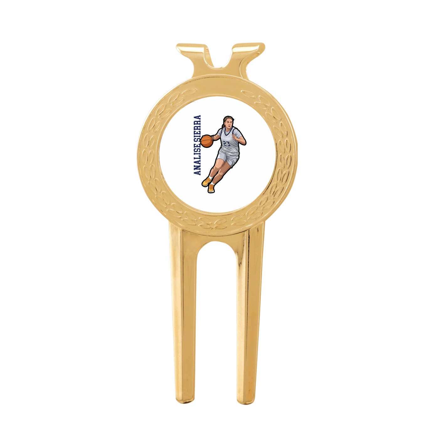 Divot Tool with Ball Marker — Name Vertical in Classic