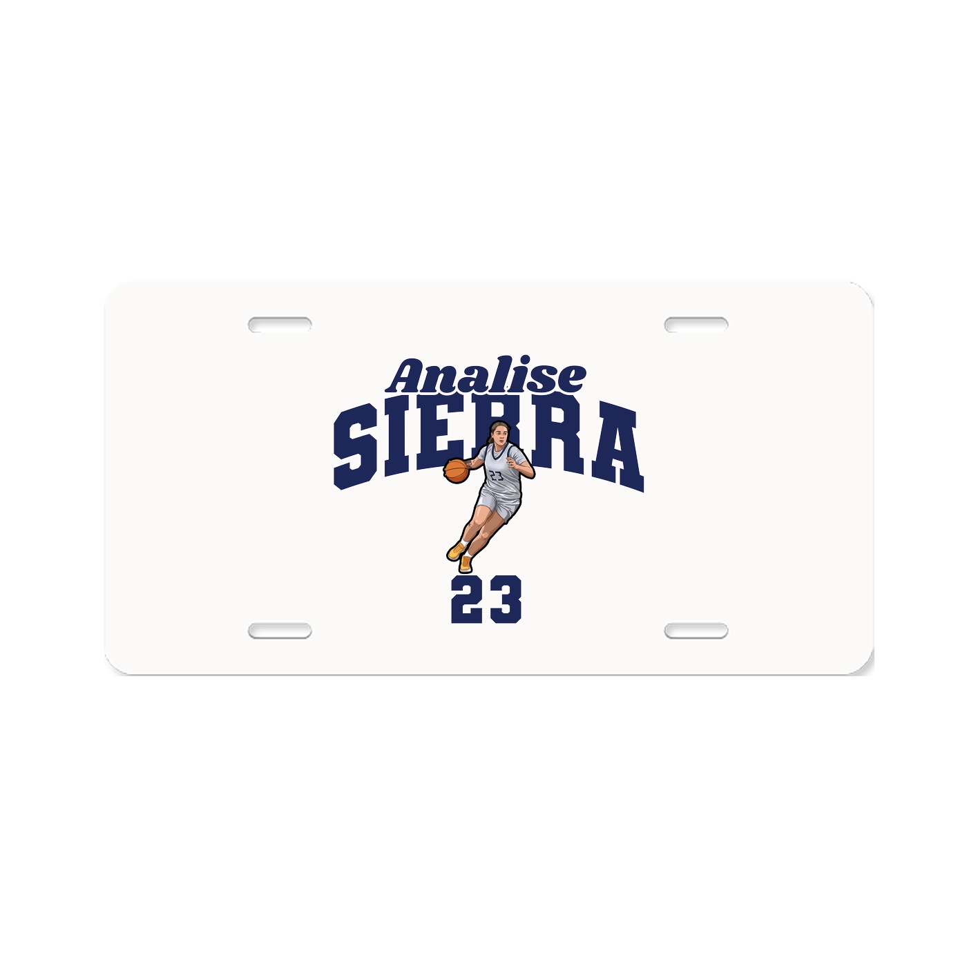 License Plate — Signature Arch in Classic