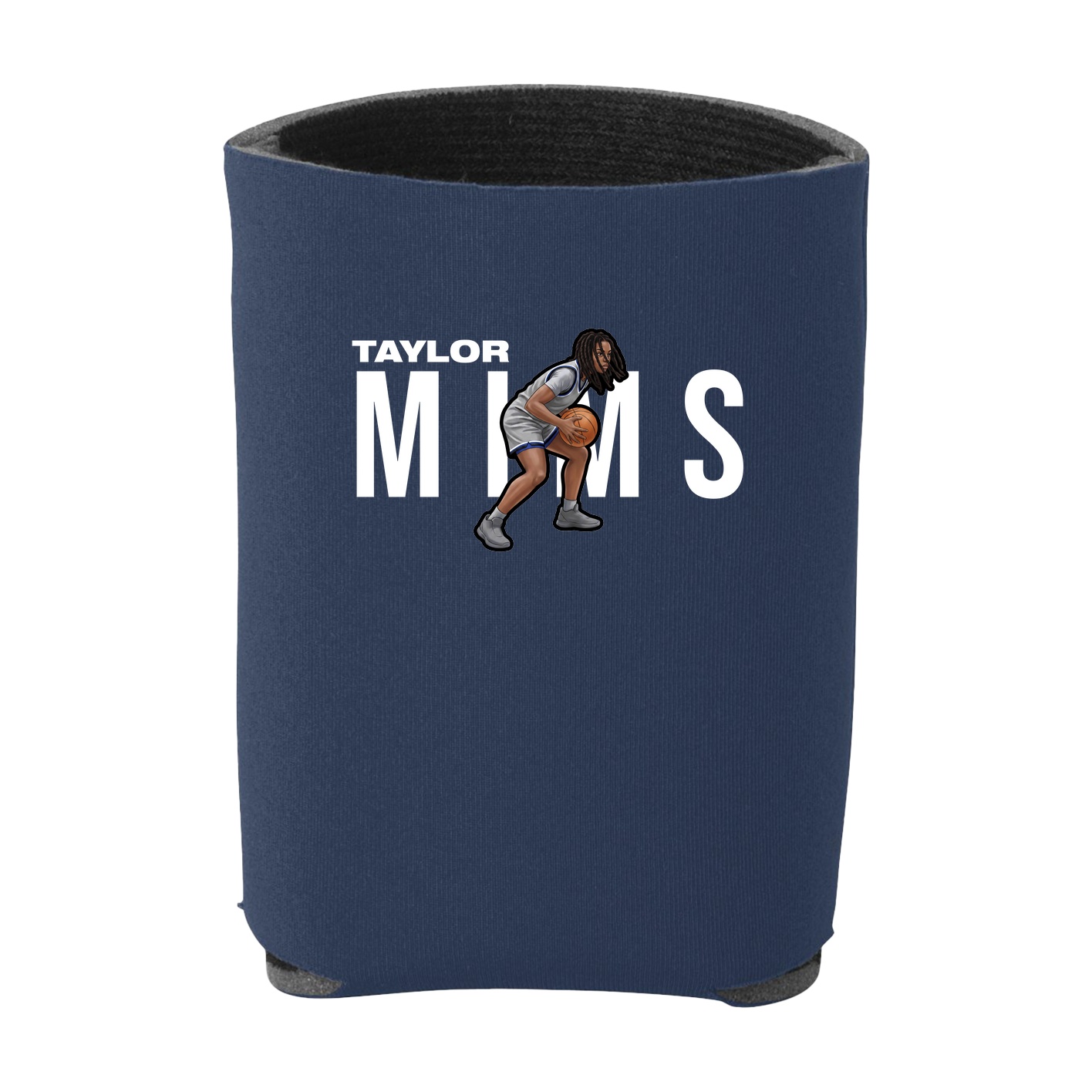 Can Holder — Player Name in Navy