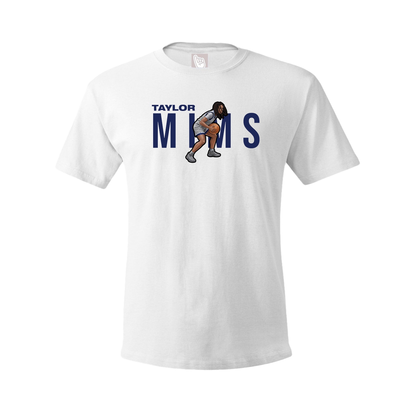 Youth Tee — Player Name in White