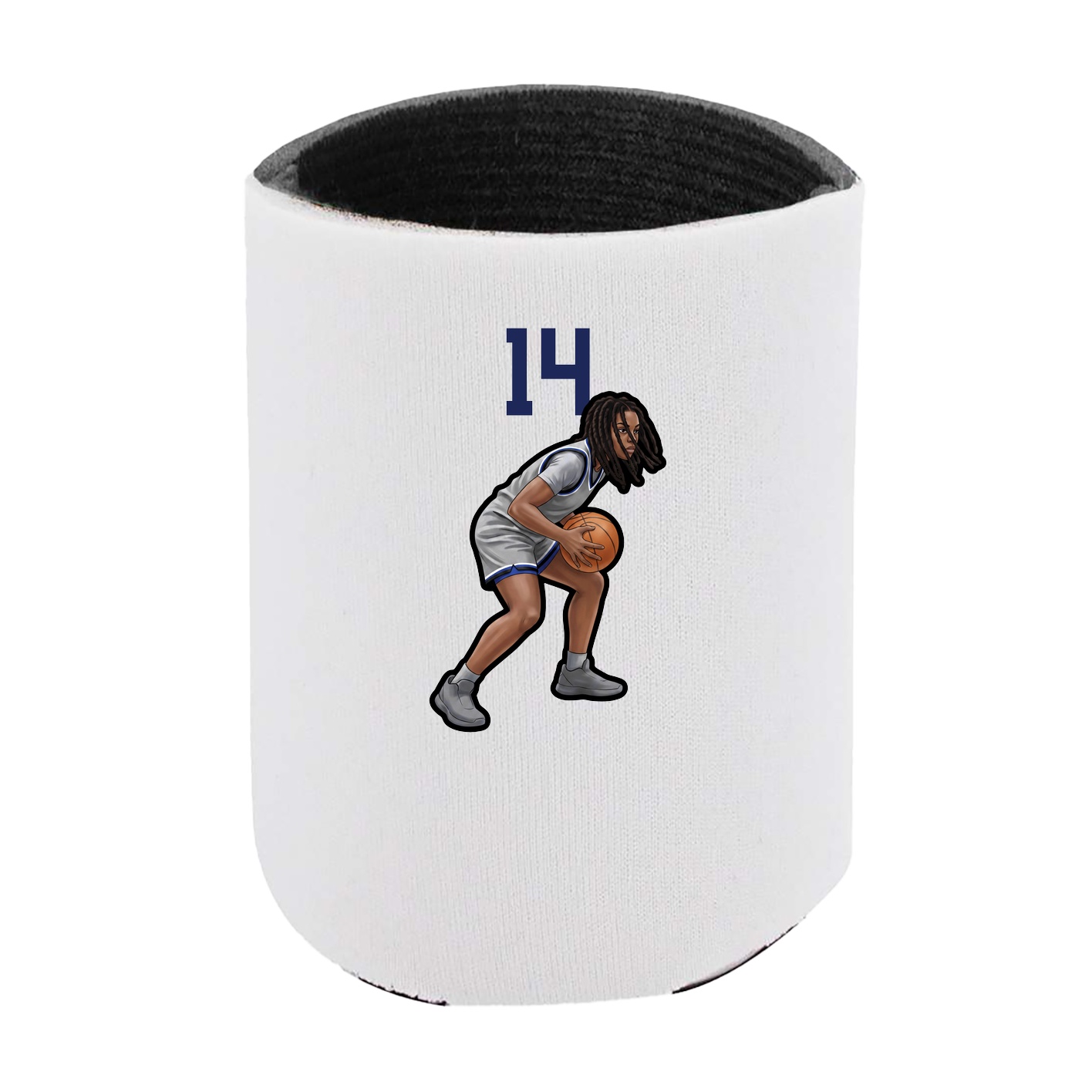 Can Holder — Number Top in White