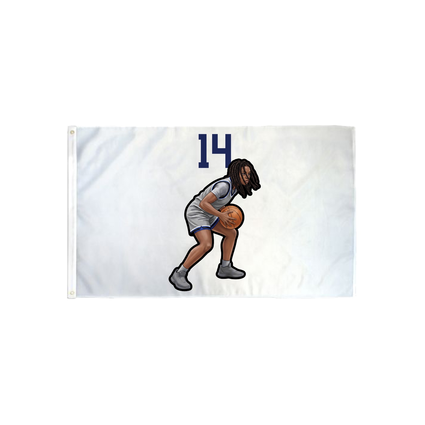 3x5 Flag — Number Top in Classic