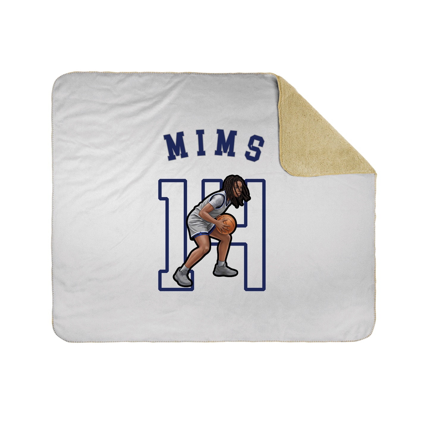Throw Blanket — Shirsey Arch in White