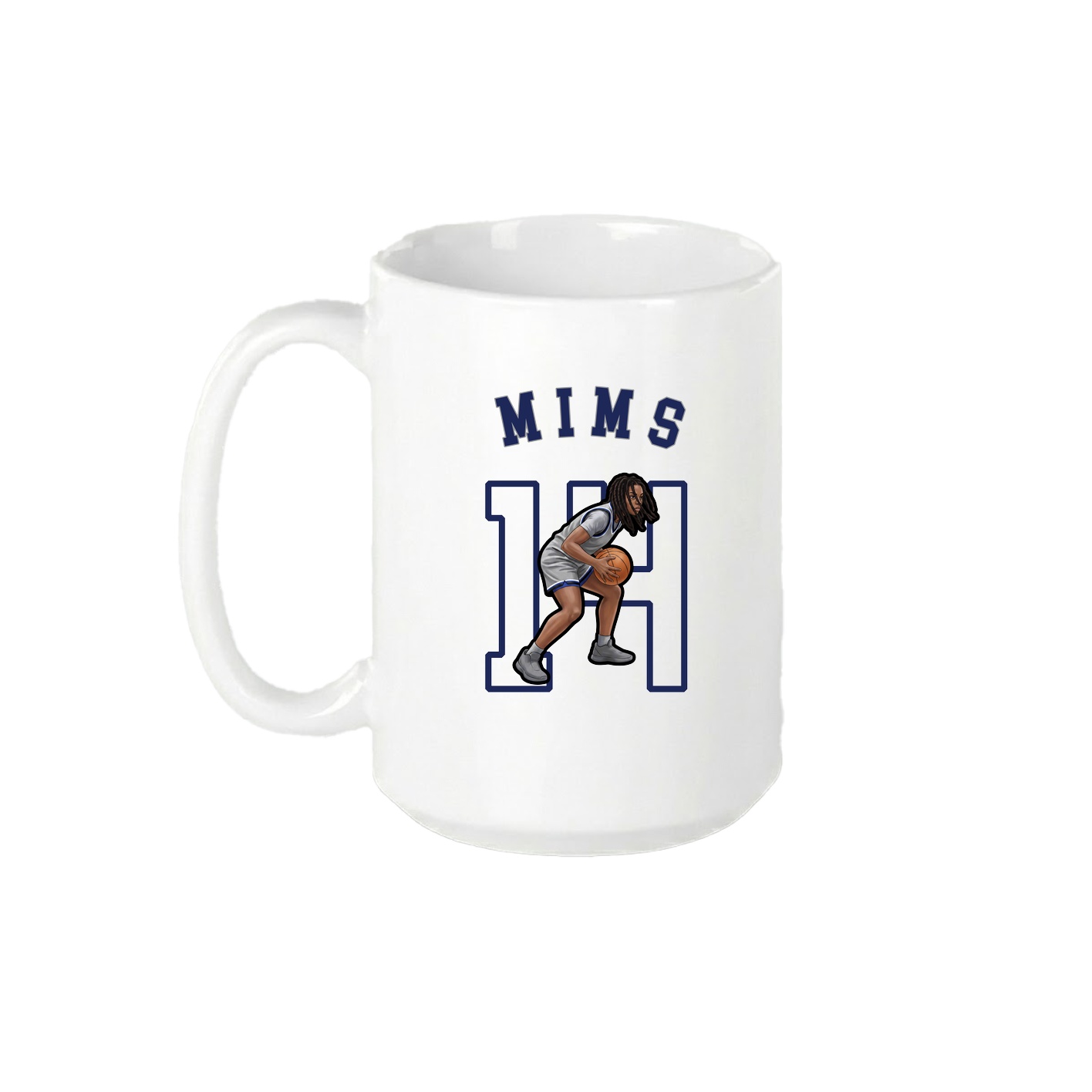 15oz Coffee Mug — Shirsey Arch in White