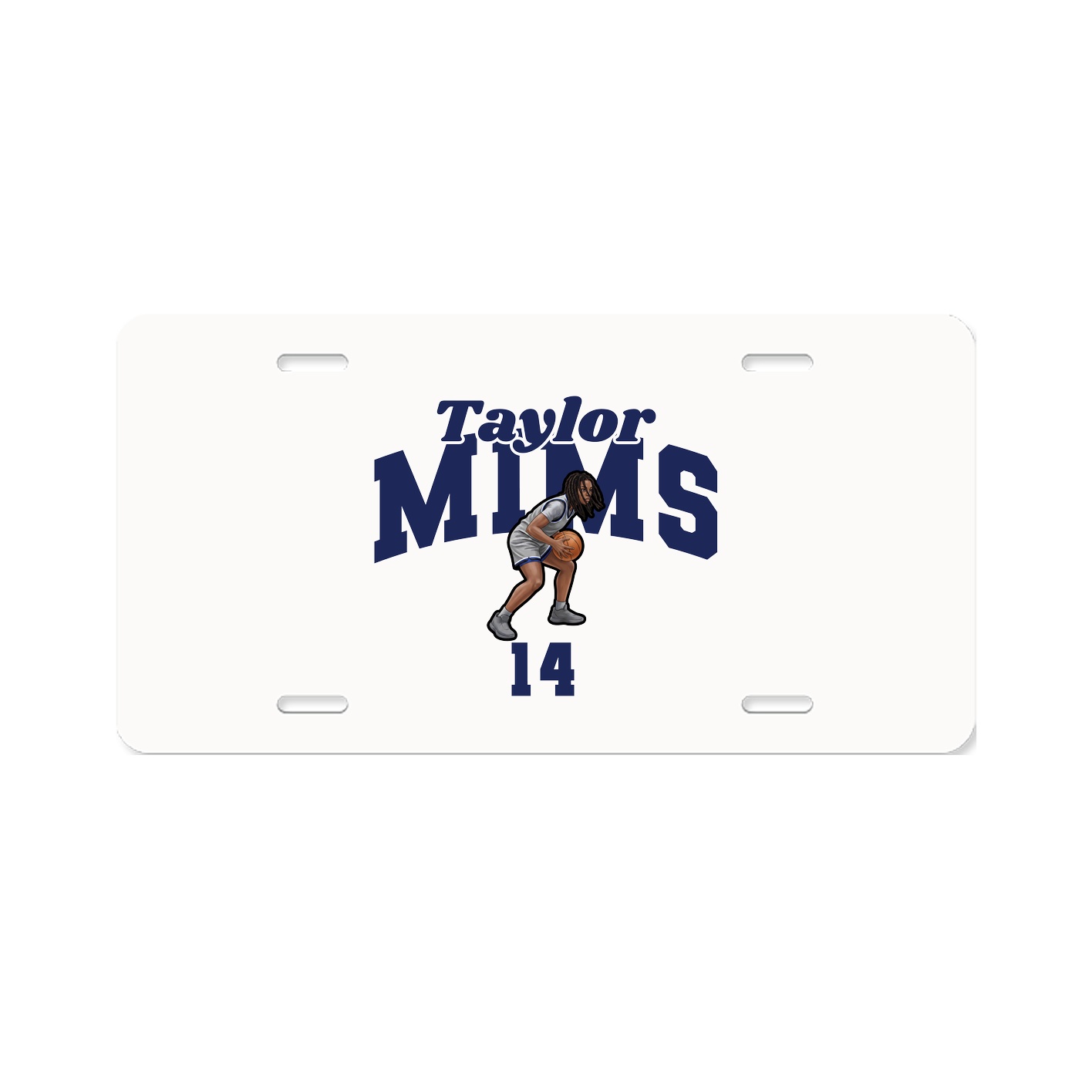 License Plate — Signature Arch in Classic