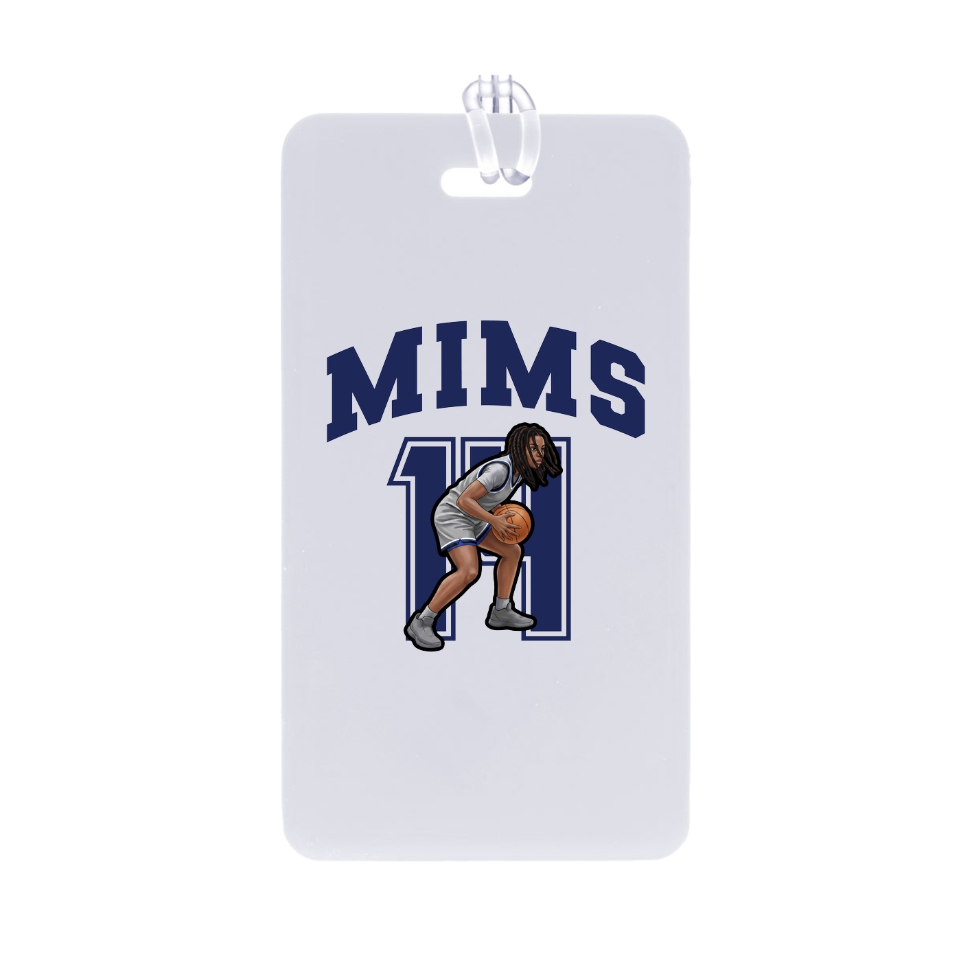 Bag Tag — Number in Classic