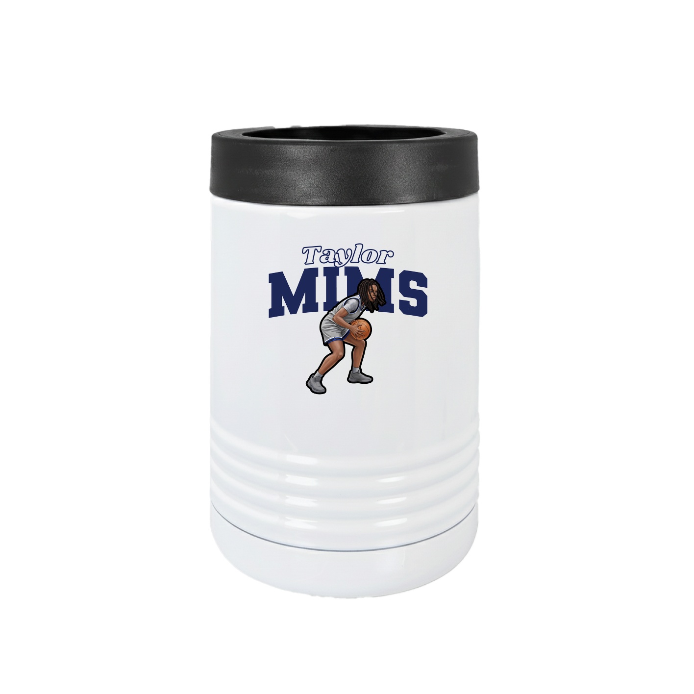 Beverage Holder — Name Arch in White
