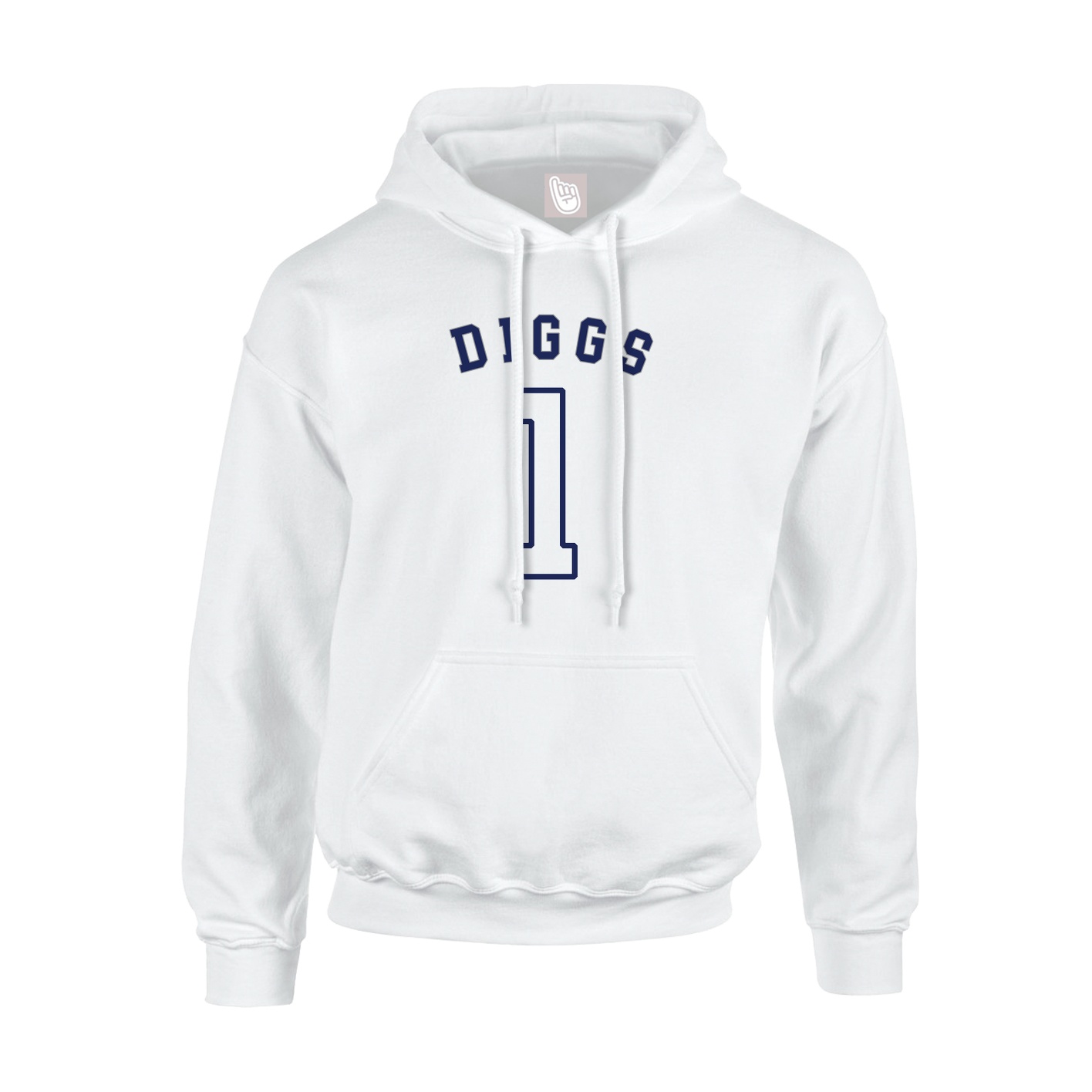Hoodie — Shirsey Arch in White