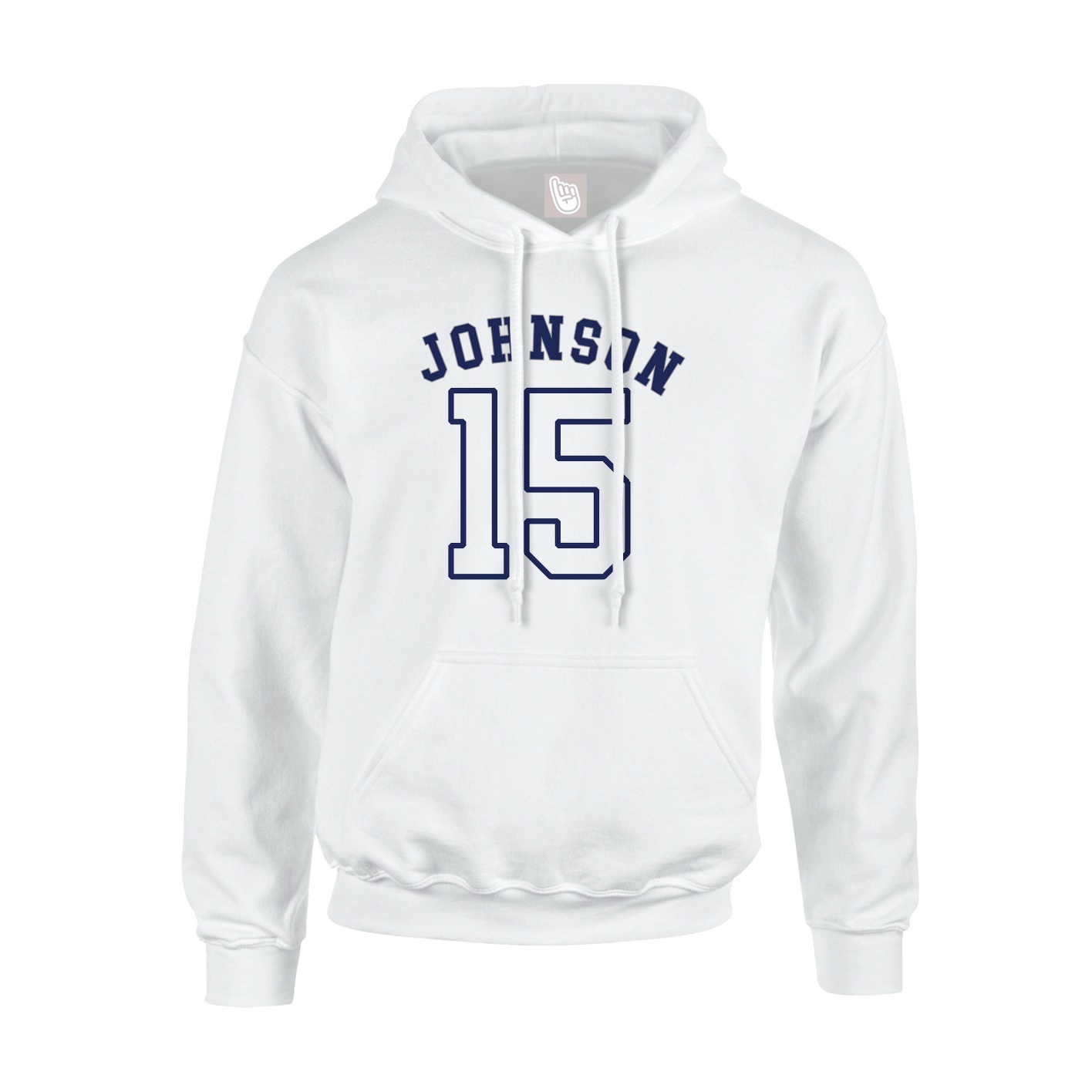 Hoodie — Shirsey Arch in White