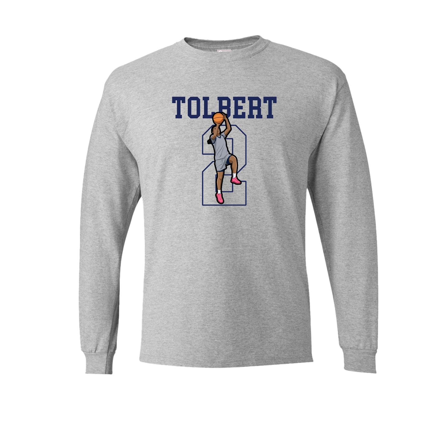 Long Sleeve Tee — Shirsey in Grey