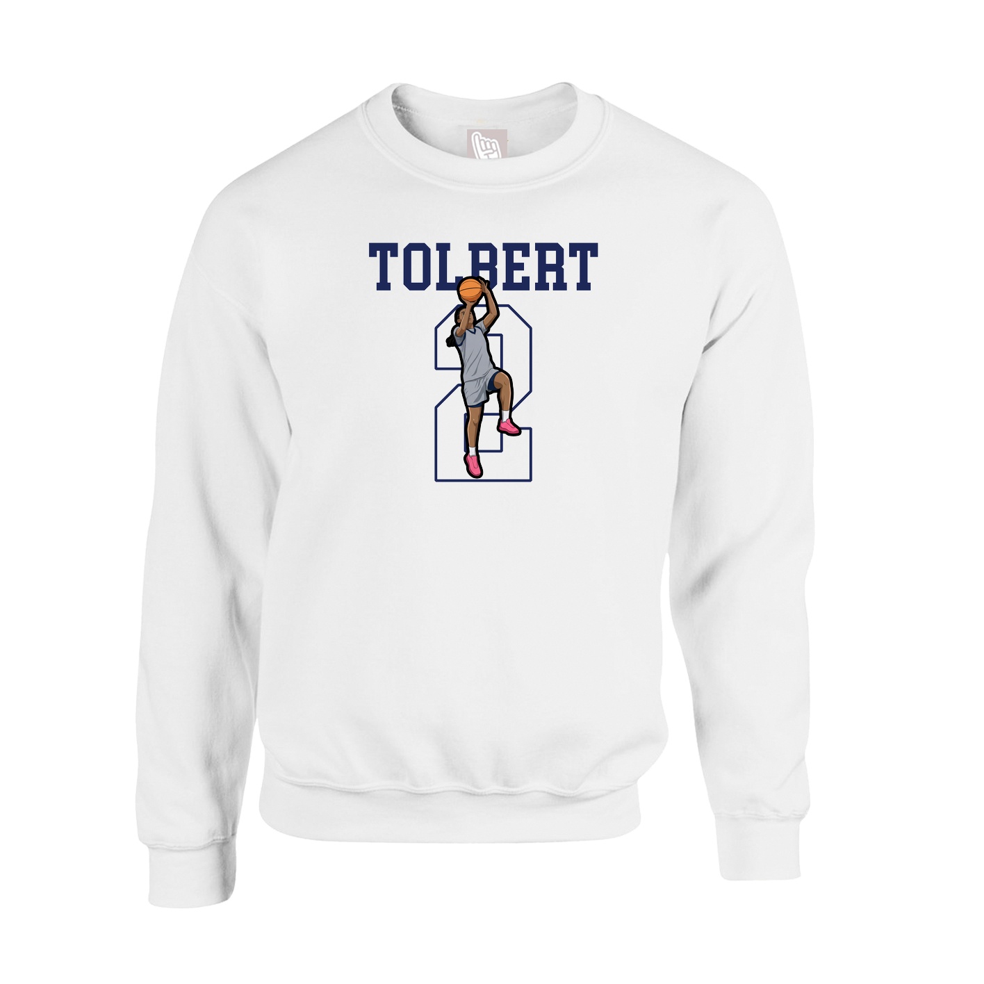 Fleece Crew — Shirsey in White