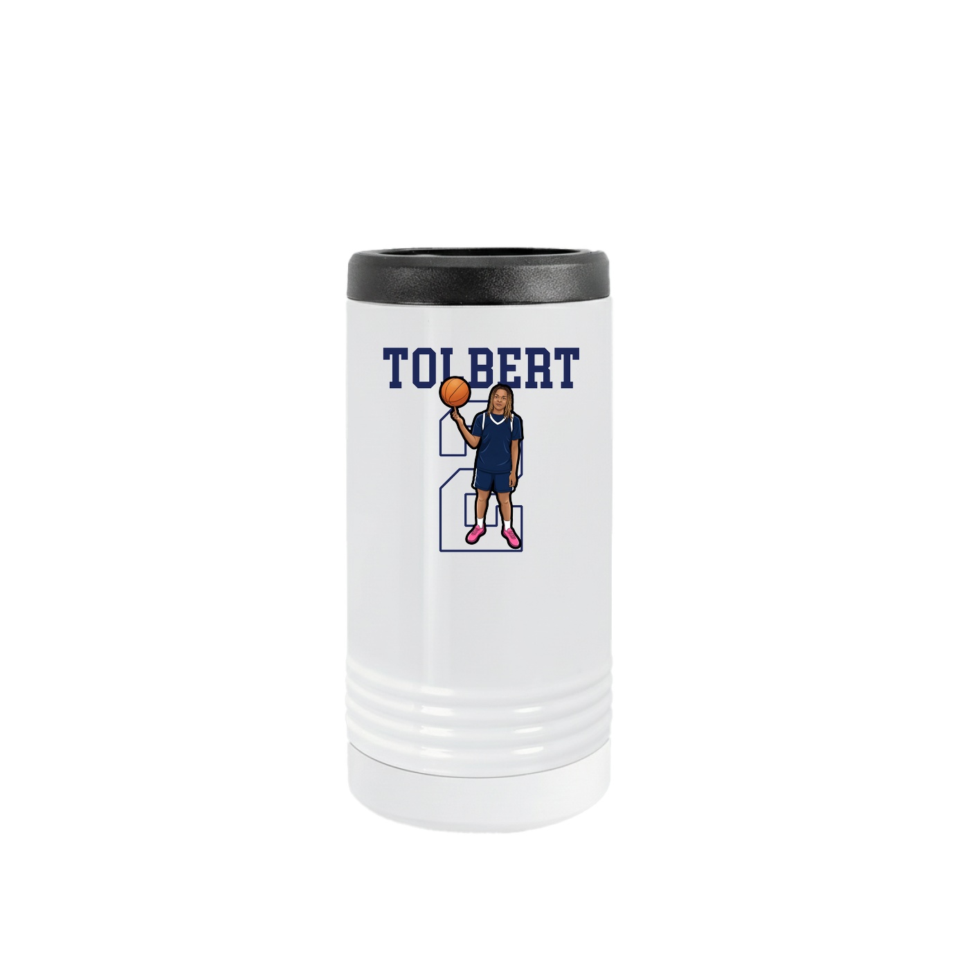 Slim Beverage Holder — Shirsey in White