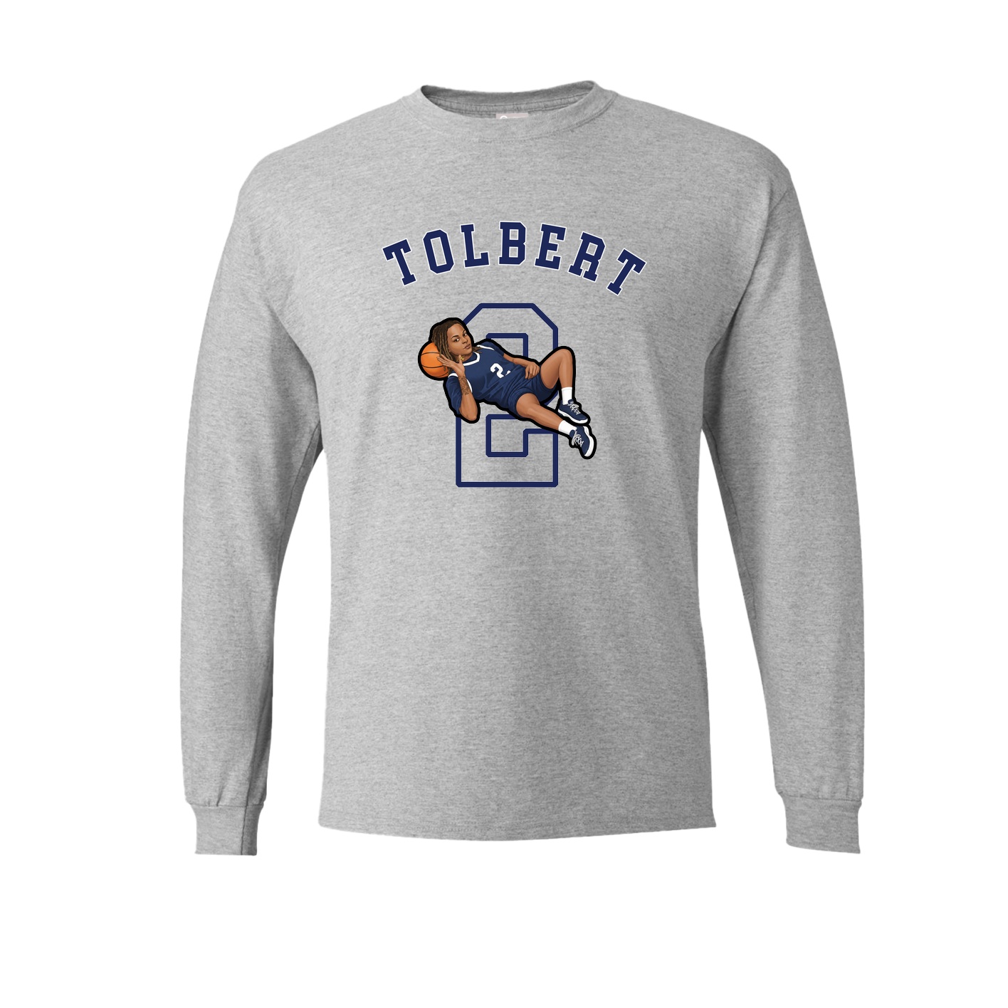 Long Sleeve Tee — Shirsey Arch in Grey