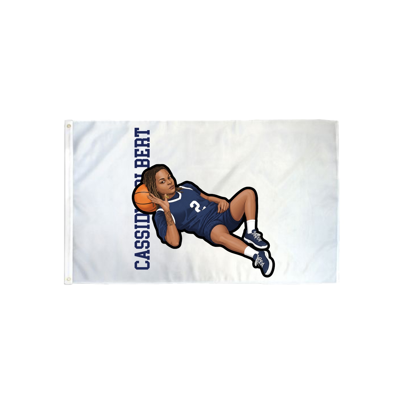 3x5 Flag — Name Vertical in Classic