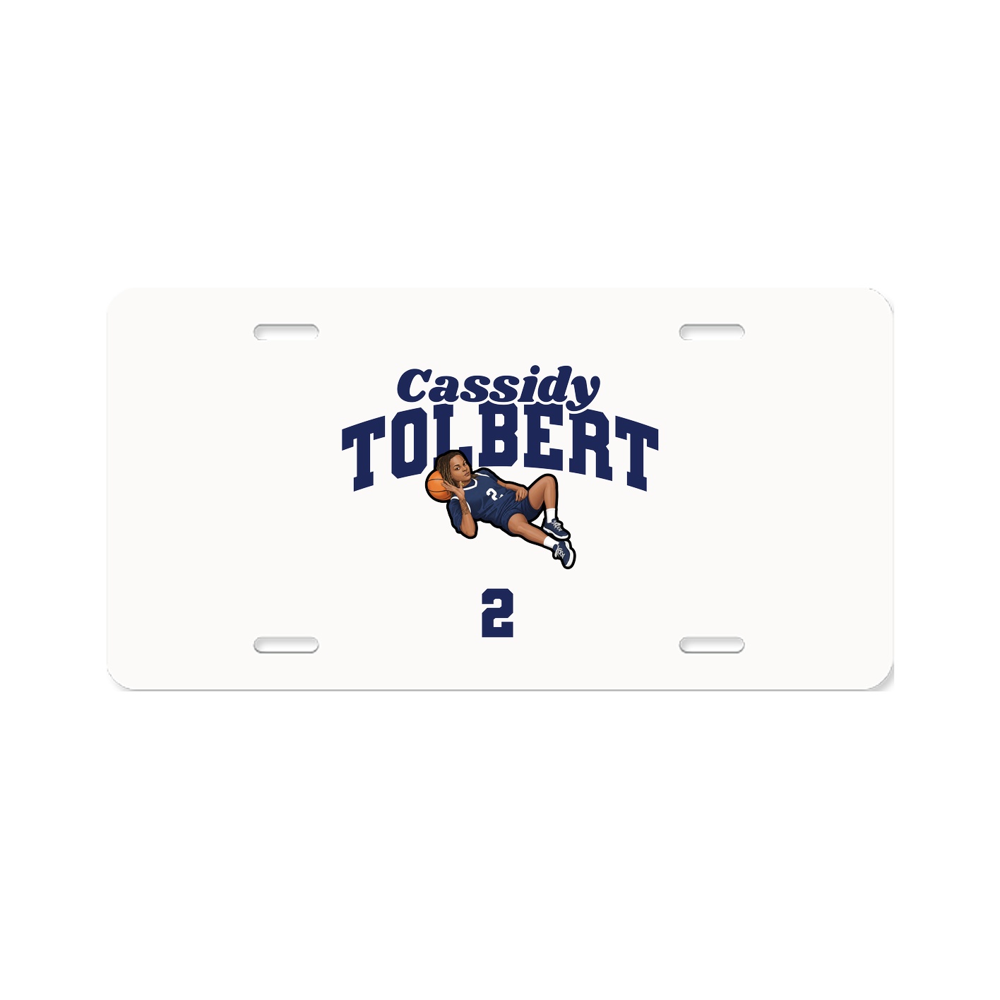 License Plate — Signature Arch in Classic