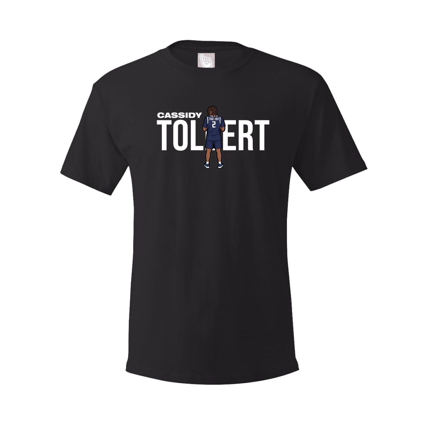 Youth Tee — Player Name in Black