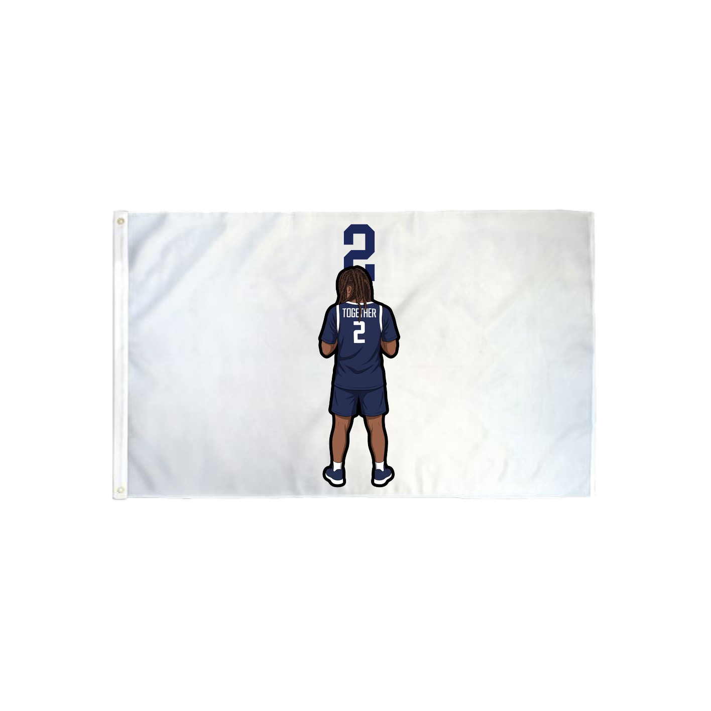 3x5 Flag — Number Top in Classic