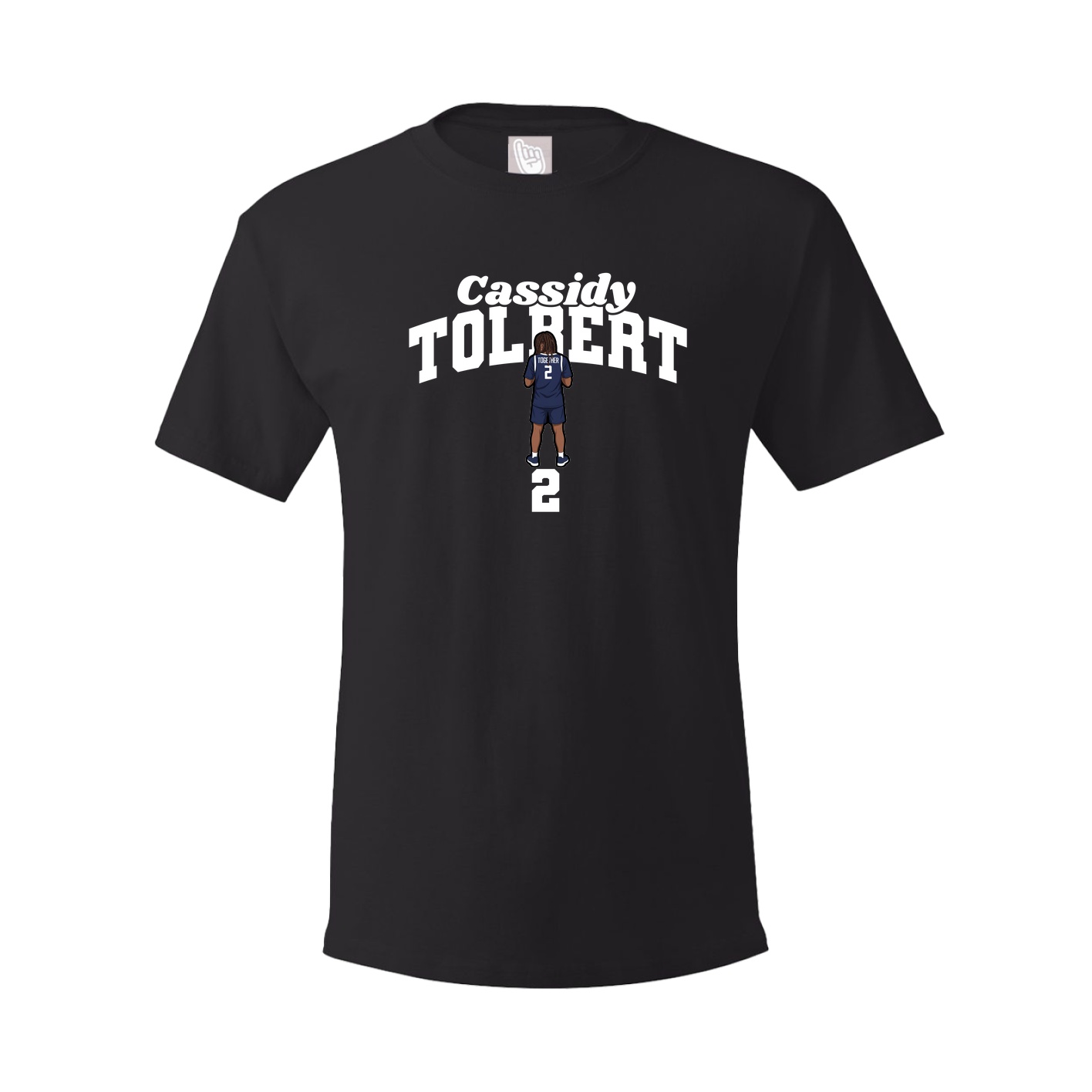 Tee — Signature Arch in Black
