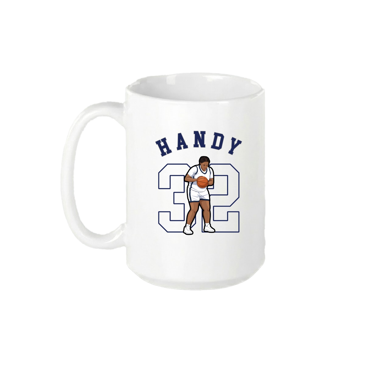 15oz Coffee Mug — Shirsey Arch in White