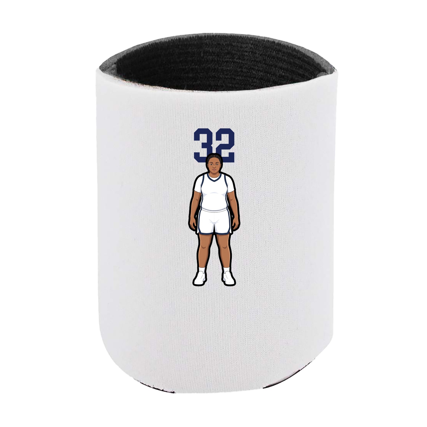 Can Holder — Number Top in White