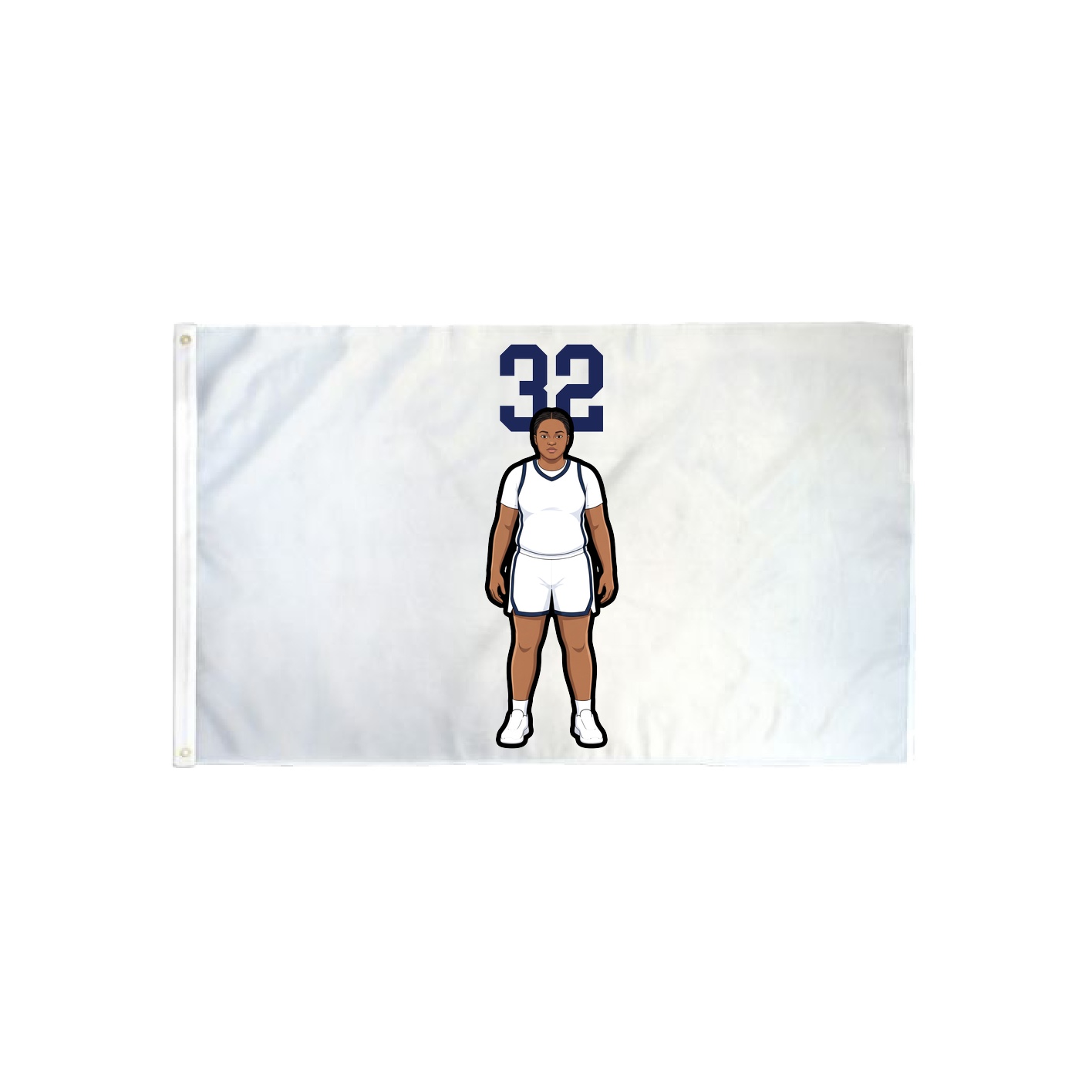 3x5 Flag — Number Top in Classic