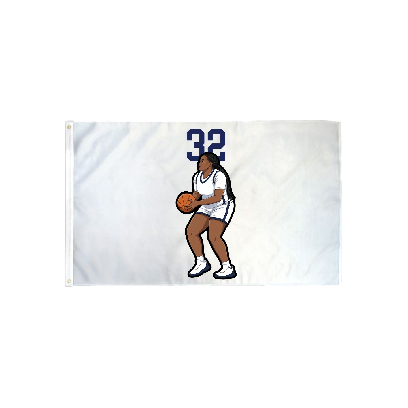 3x5 Flag — Number Top in Classic