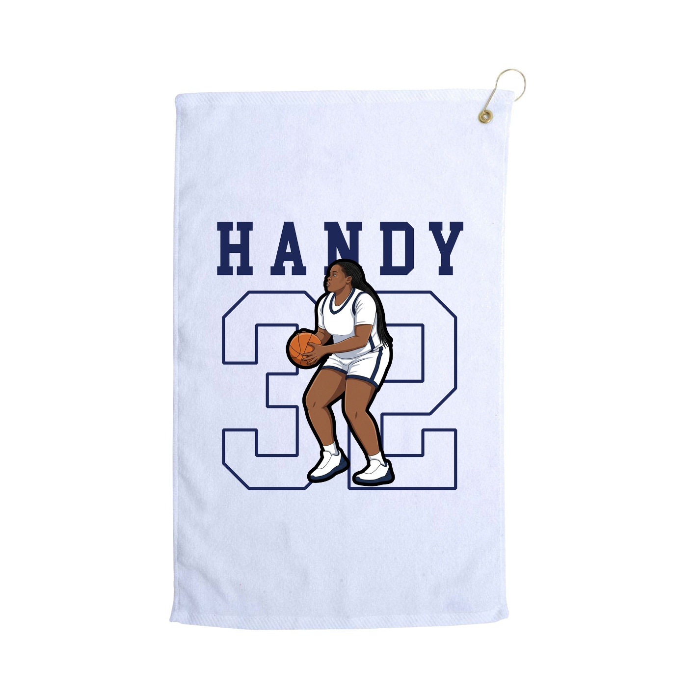 Golf Towel — Shirsey in White