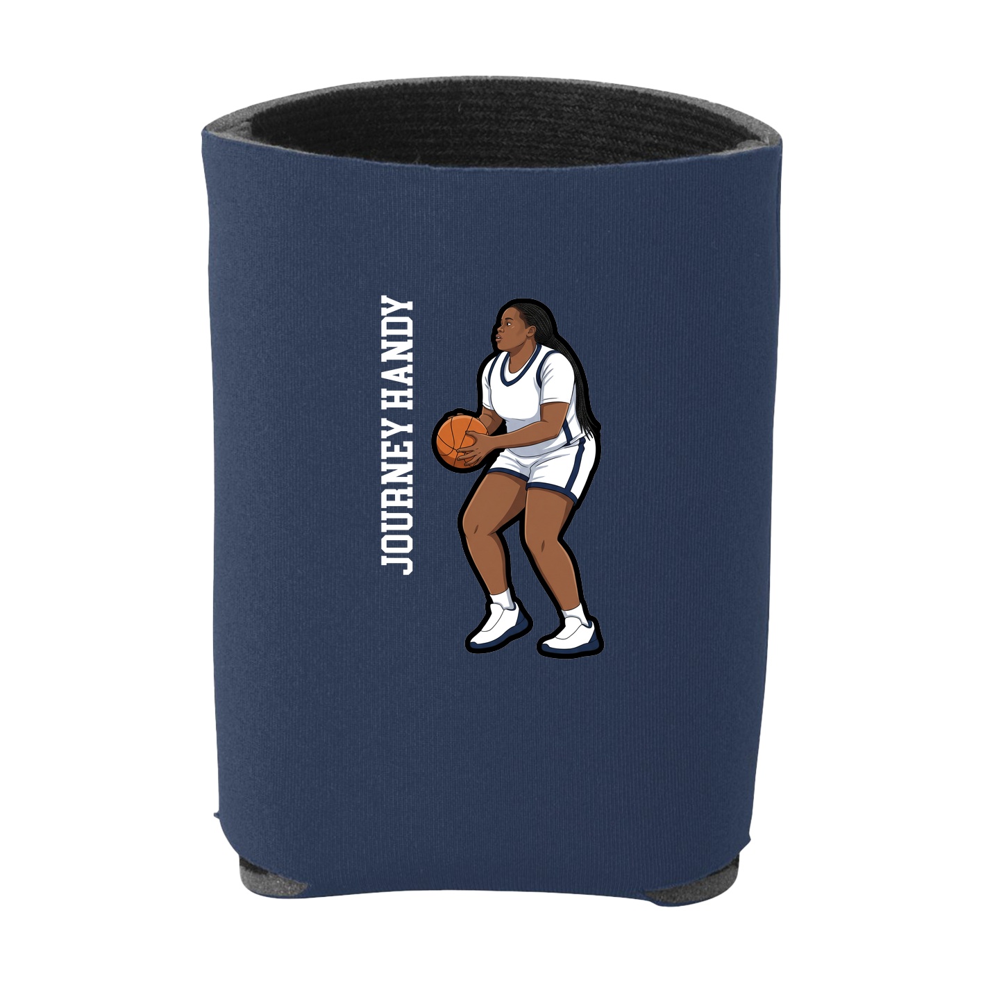 Can Holder — Name Vertical in Navy