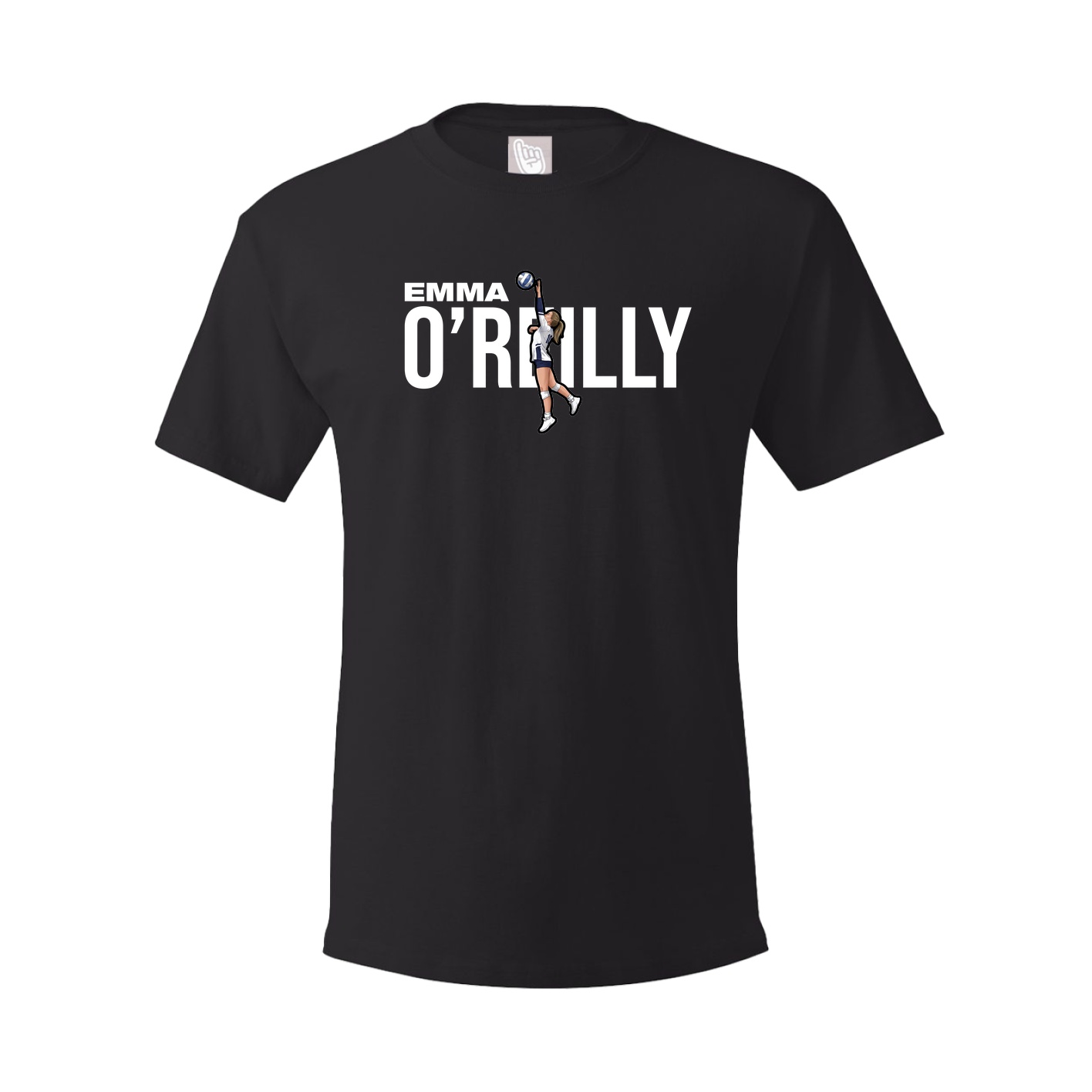 Tee — Player Name in Black