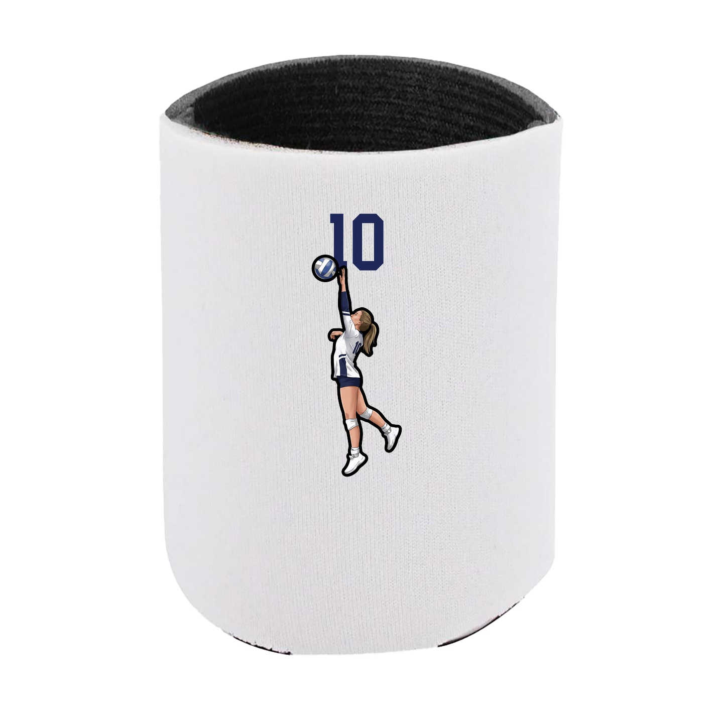Can Holder — Number Top in White