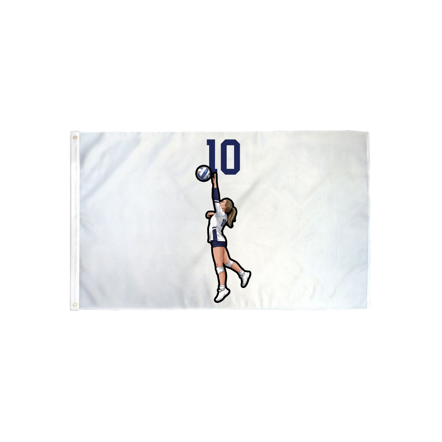 3x5 Flag — Number Top in Classic