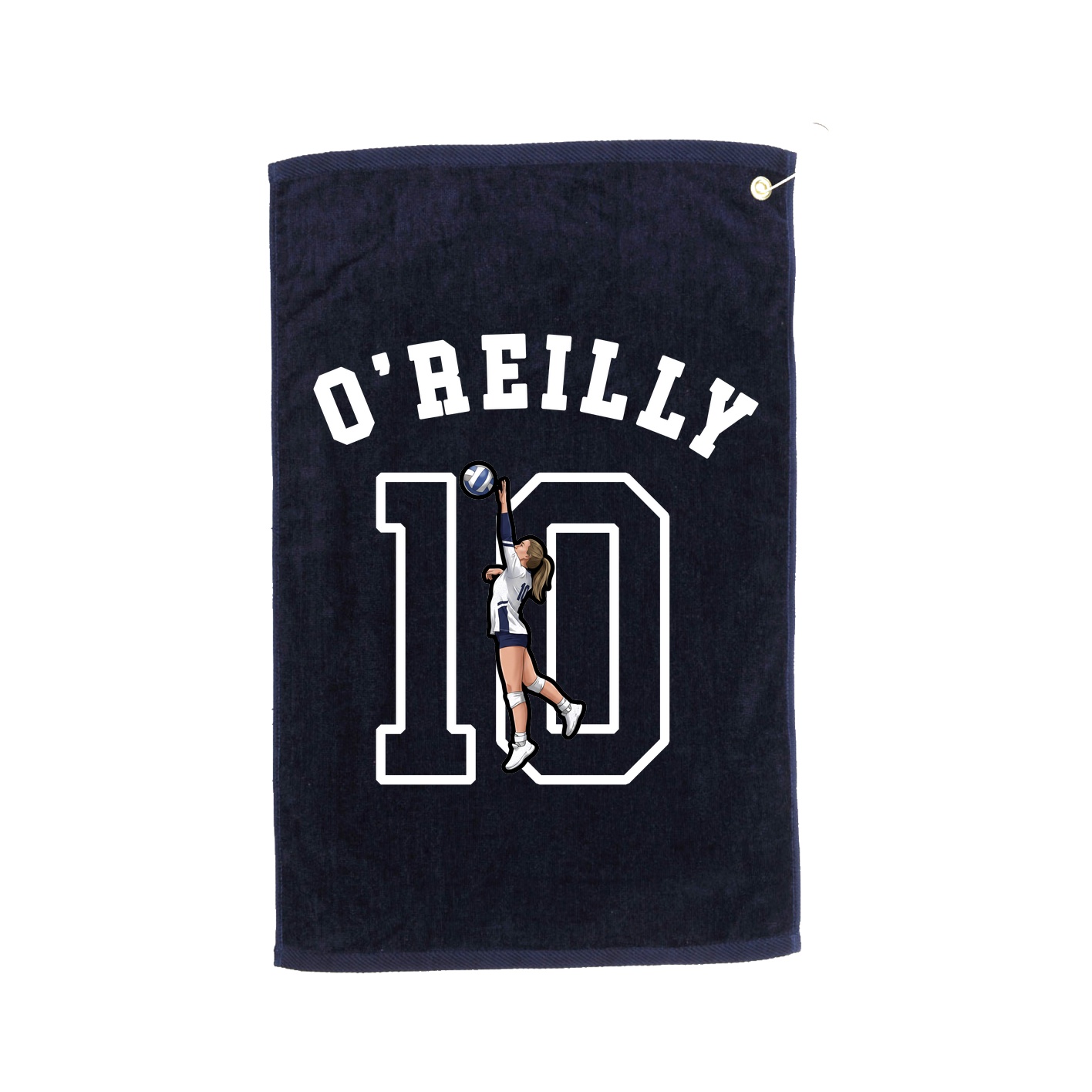 Golf Towel — Shirsey Arch in Navy