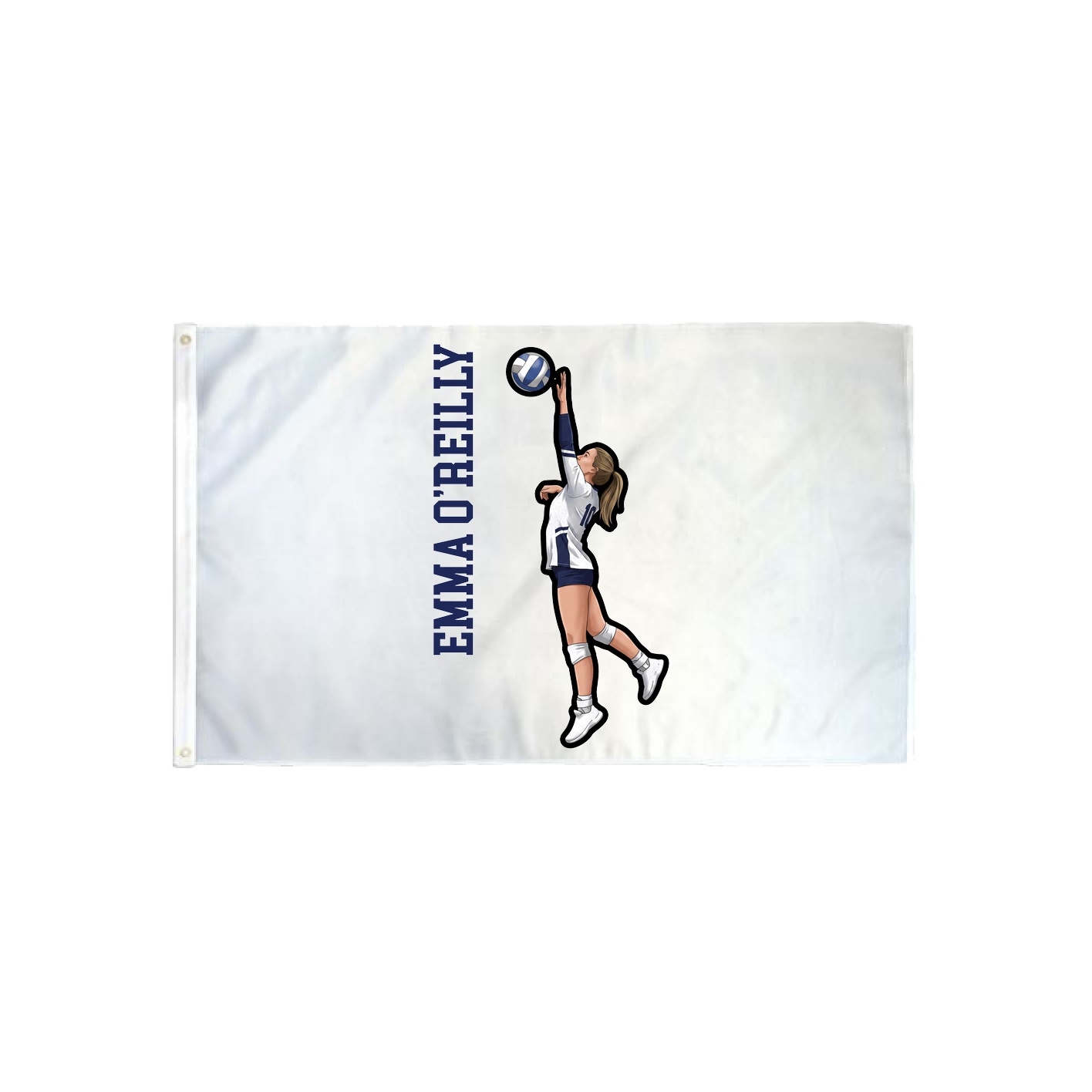 3x5 Flag — Name Vertical in Classic