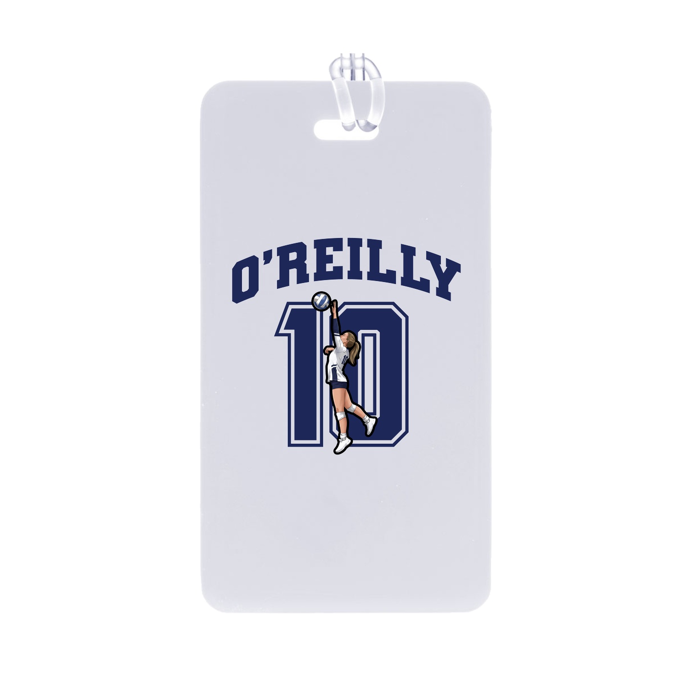 Bag Tag — Number in Classic
