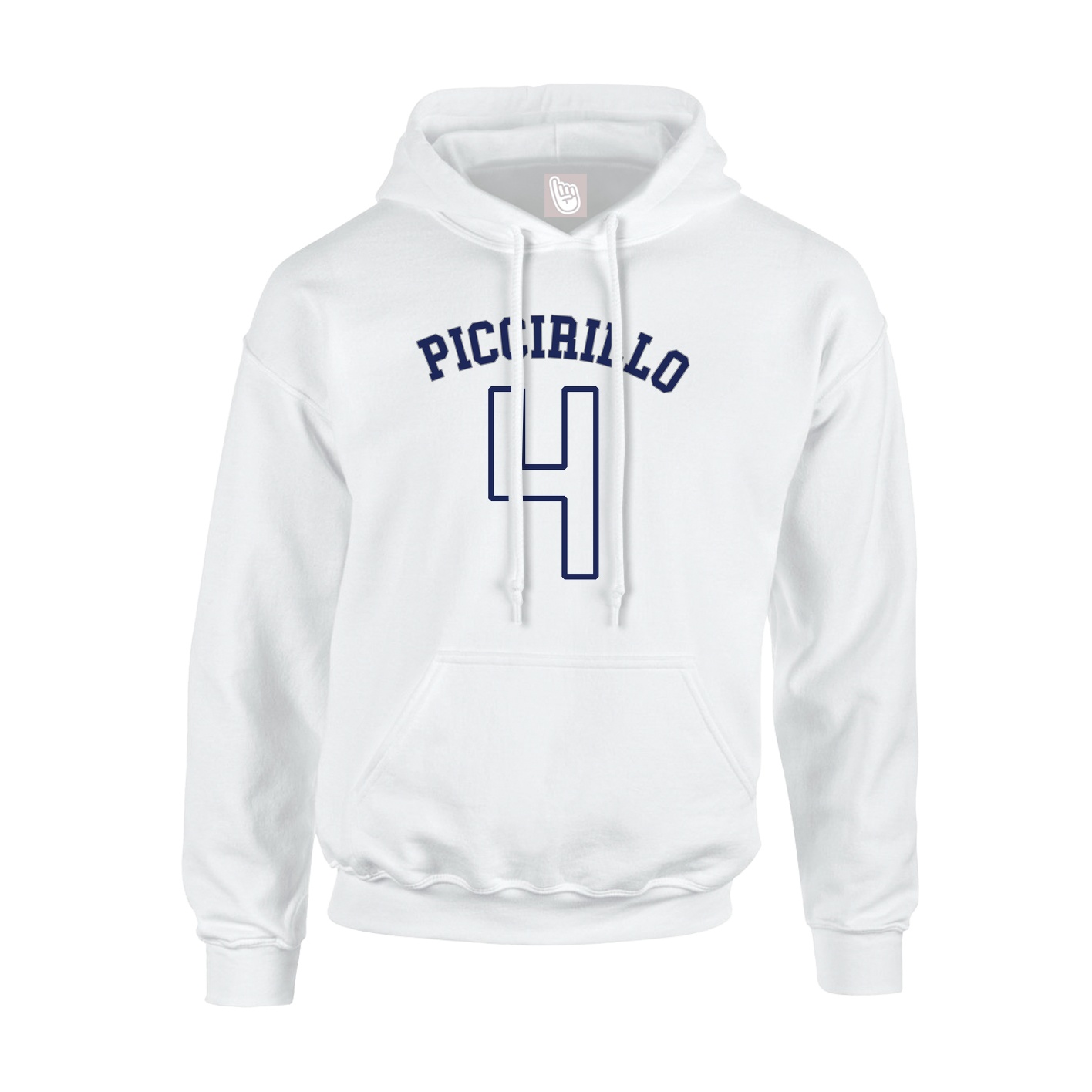 Hoodie — Shirsey Arch in White