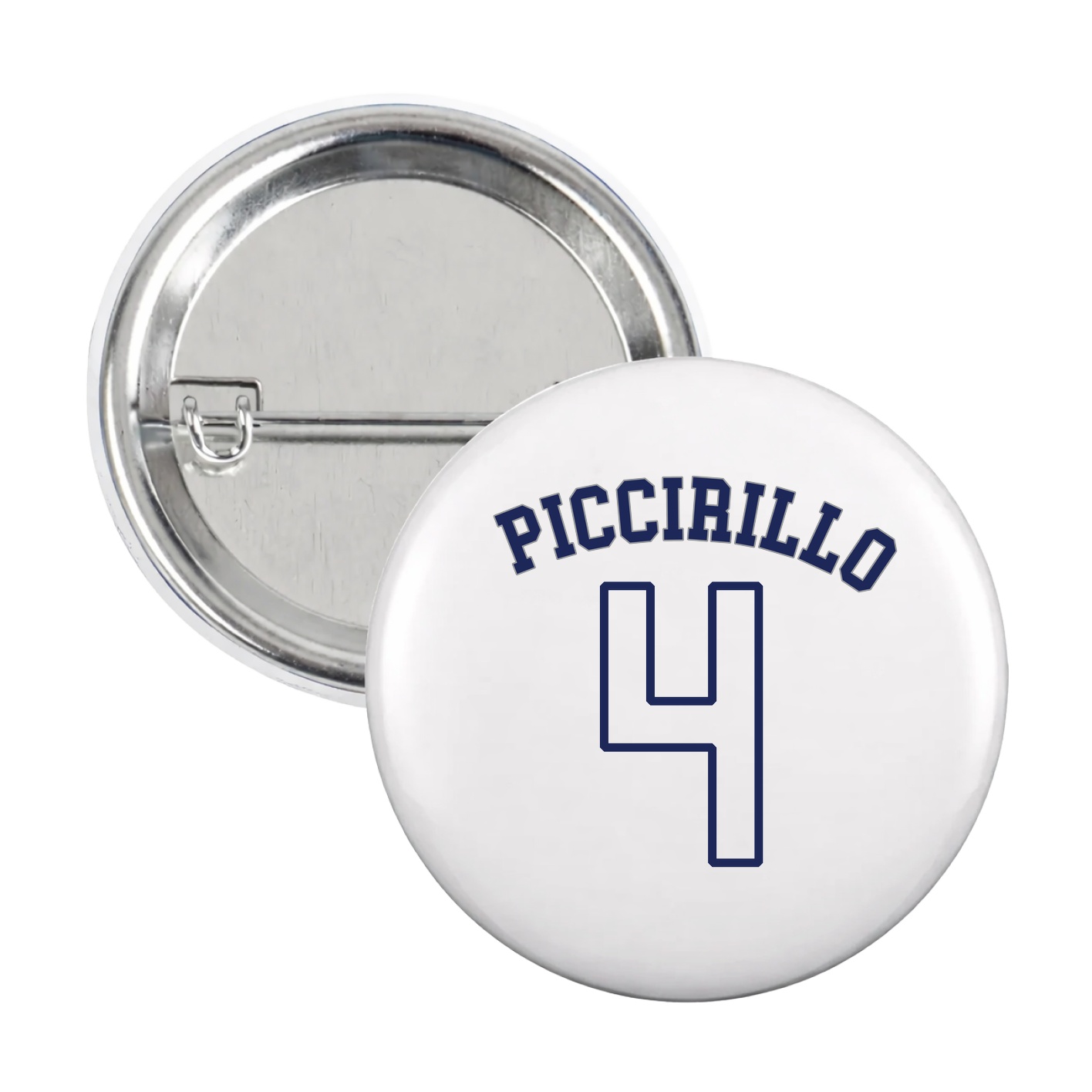 Game Day Button — Shirsey Arch in White