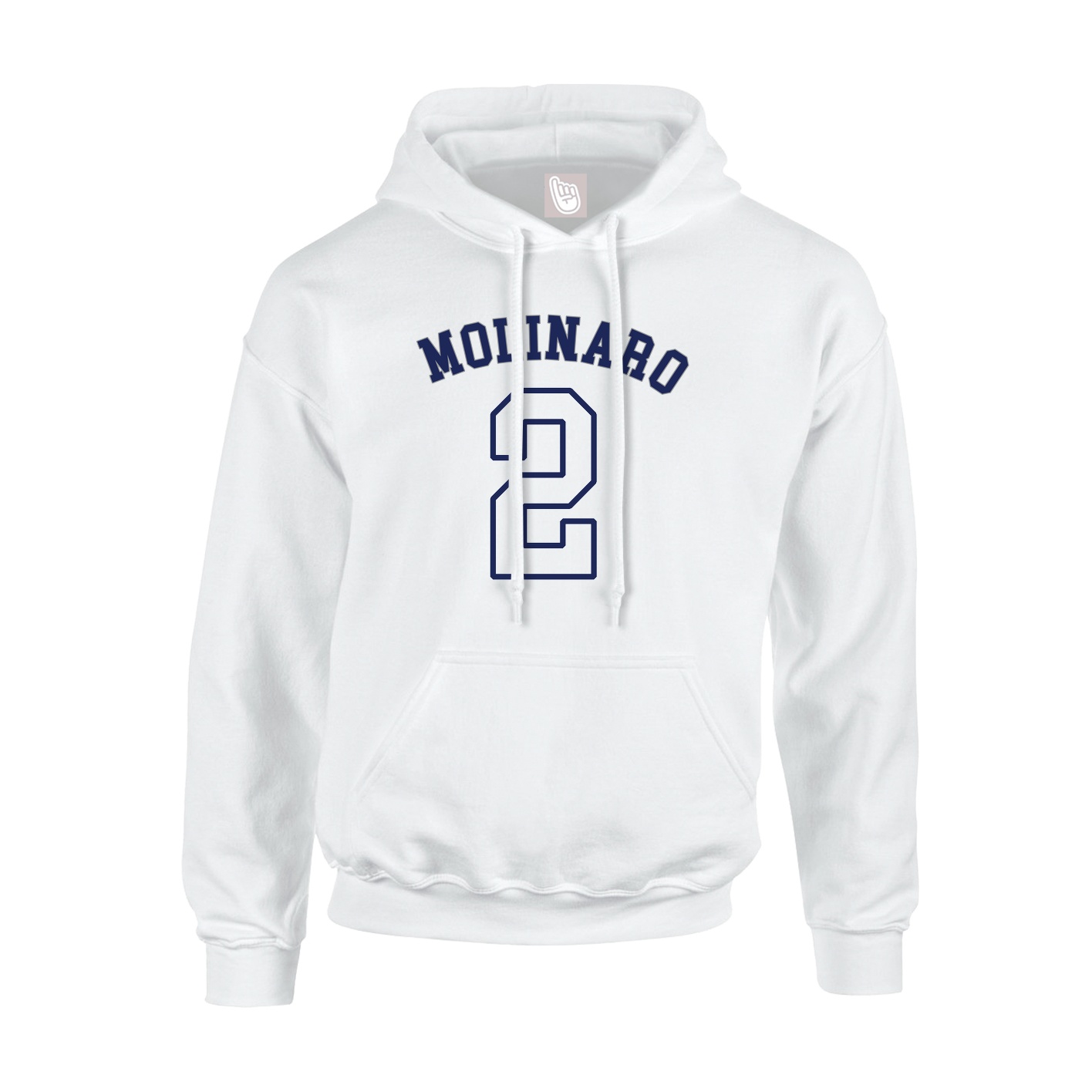 Hoodie — Shirsey Arch in White