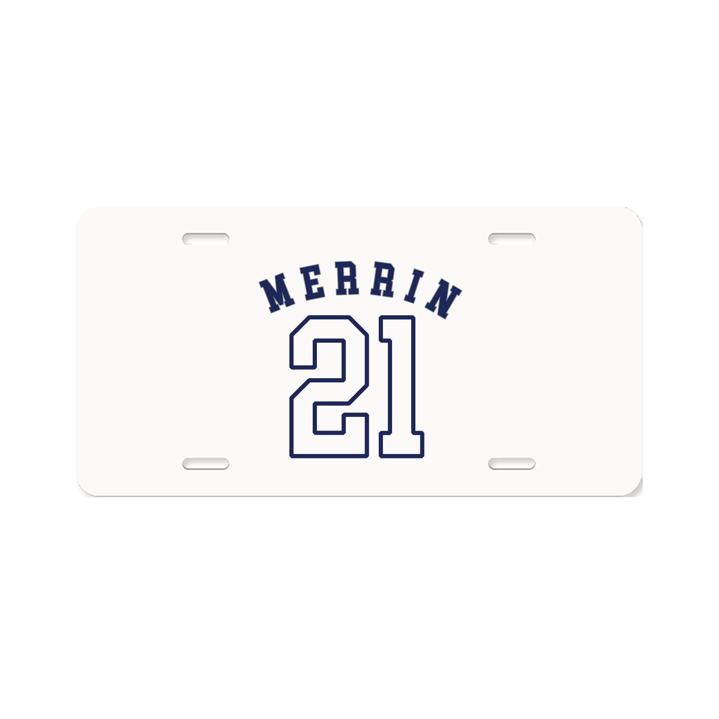 License Plate — Shirsey Arch in Classic