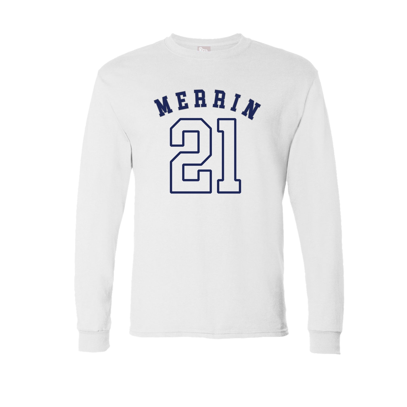 Long Sleeve Tee — Shirsey Arch in White