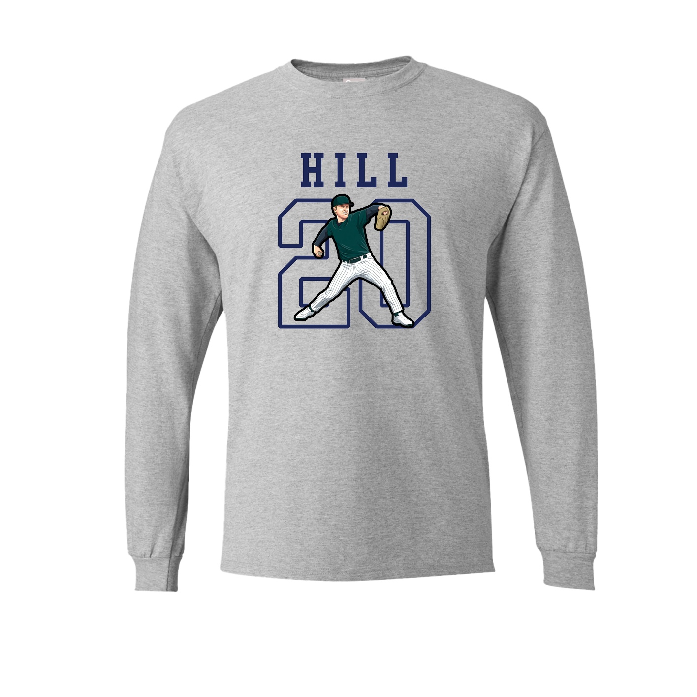 Long Sleeve Tee — Shirsey in Grey
