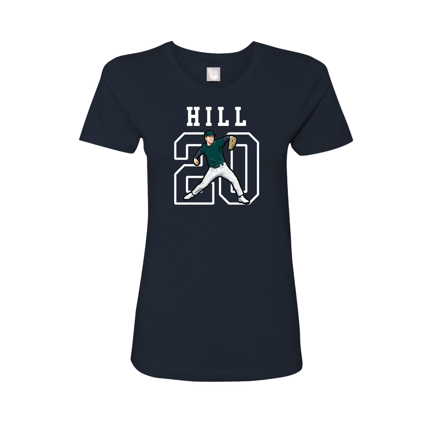 Fitted Women's Tee — Shirsey in Navy