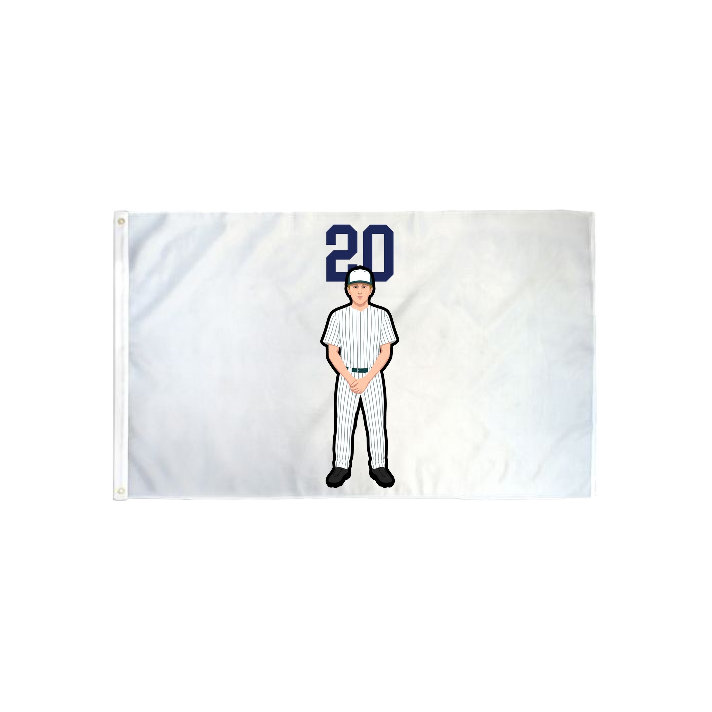 3x5 Flag — Number Top in Classic
