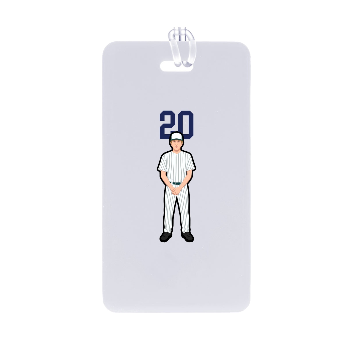 Bag Tag — Number Top in Classic