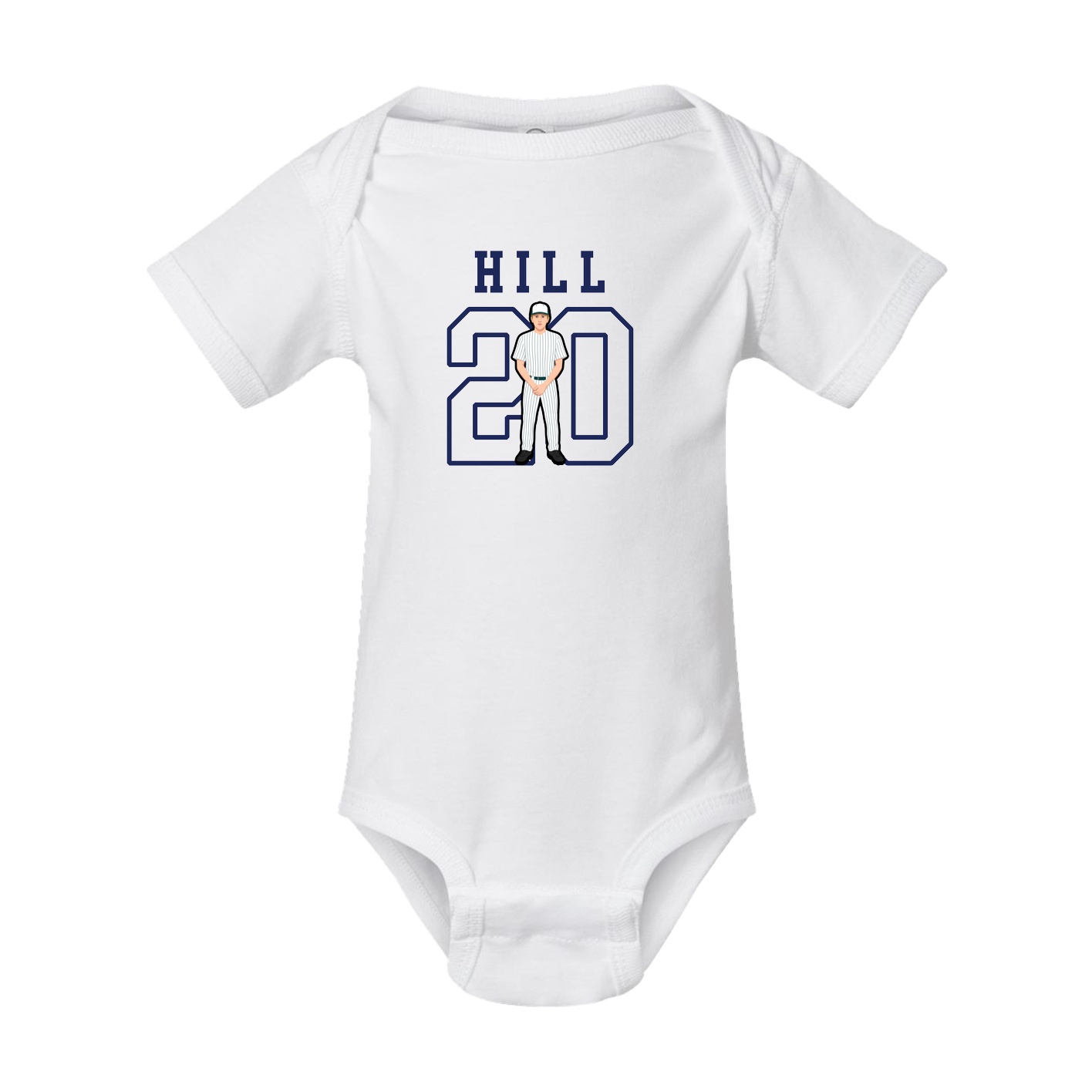 Baby Onesie — Shirsey in White