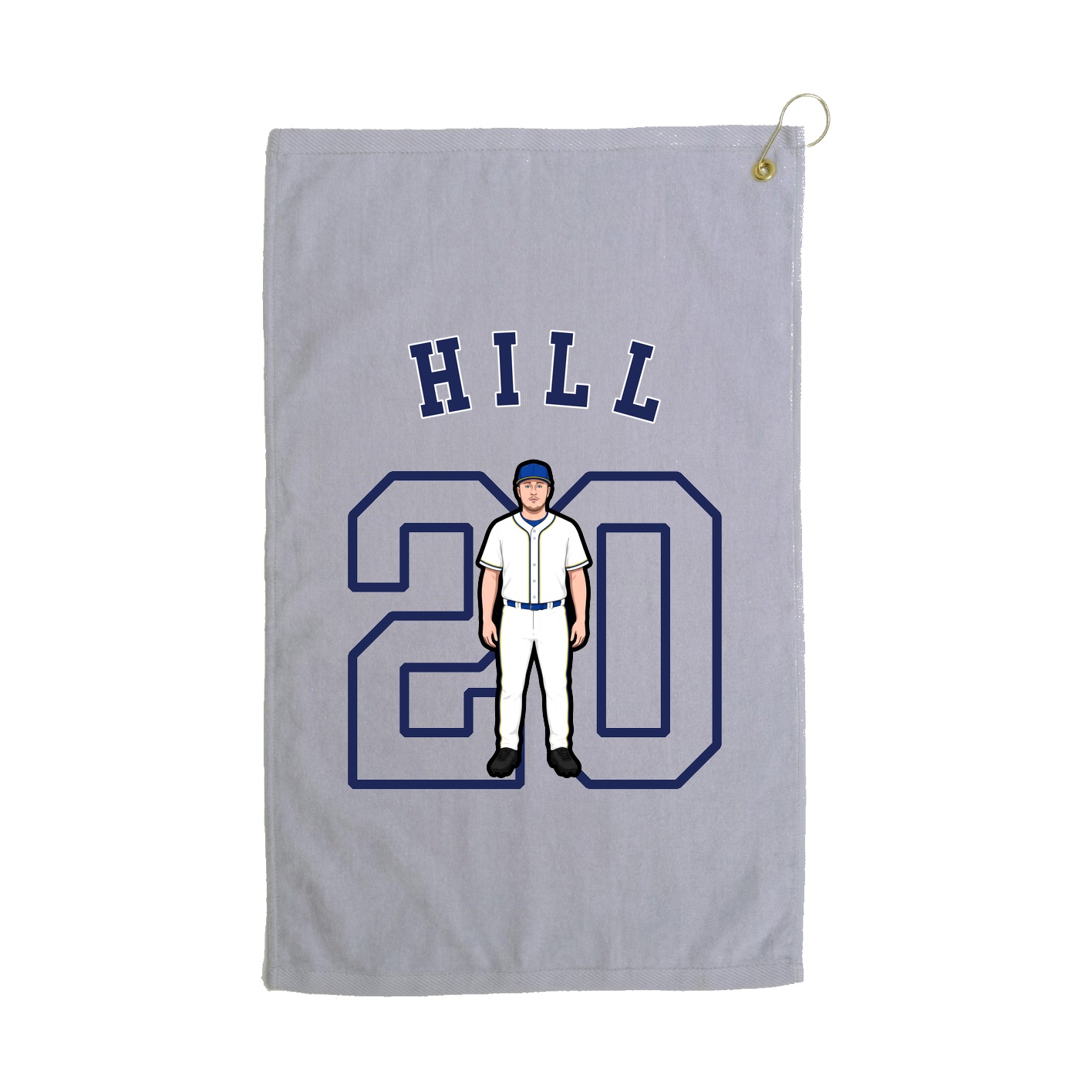 Golf Towel — Shirsey Arch in Grey