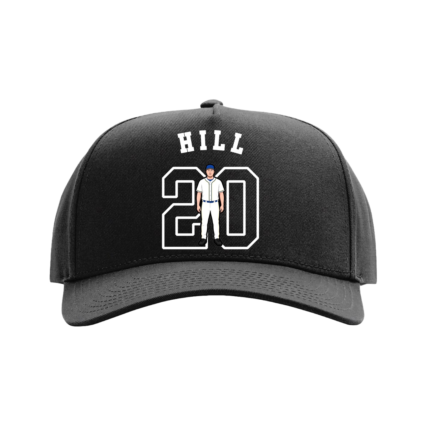 Full Fabric Five-Panel Champ Cap